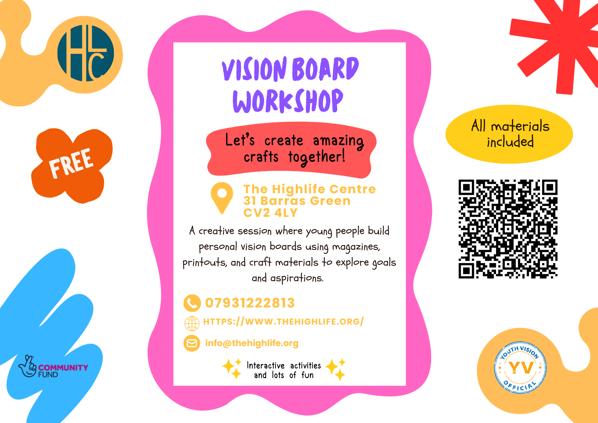 Vision board making Workshop
