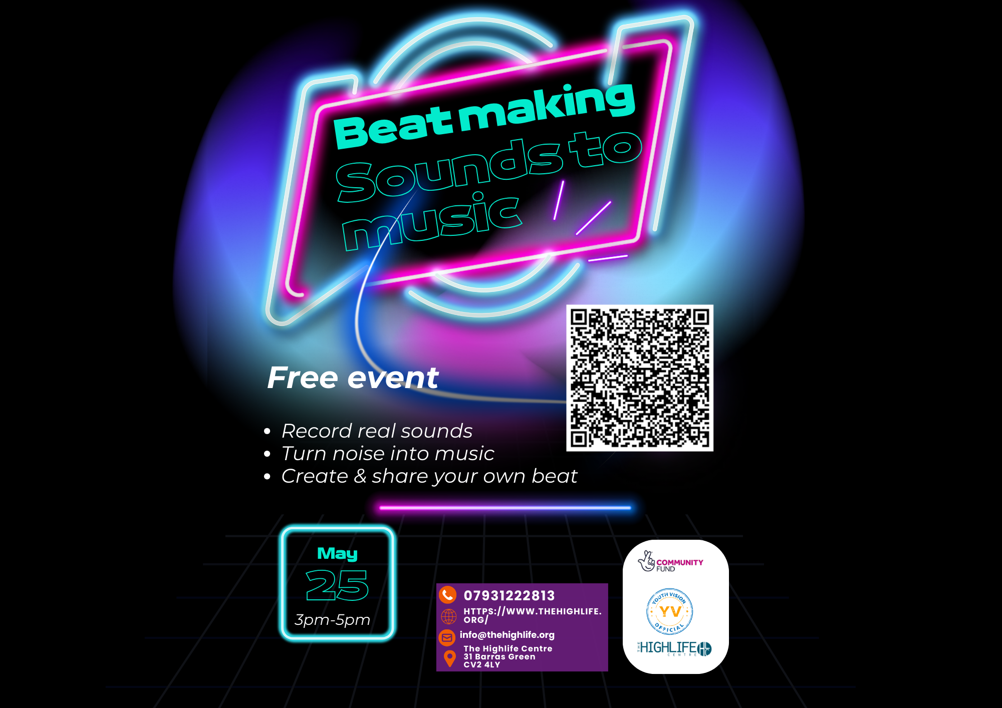 Youth Vision Beat-Making: Sounds to Music