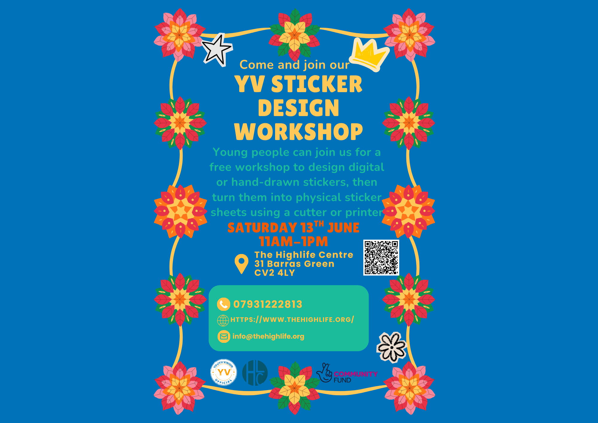 Youth Vision Sticker Design Workshop