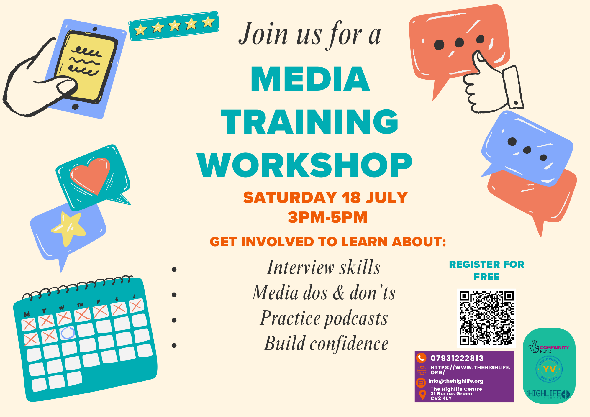 Coventry Youth Media Training Workshop