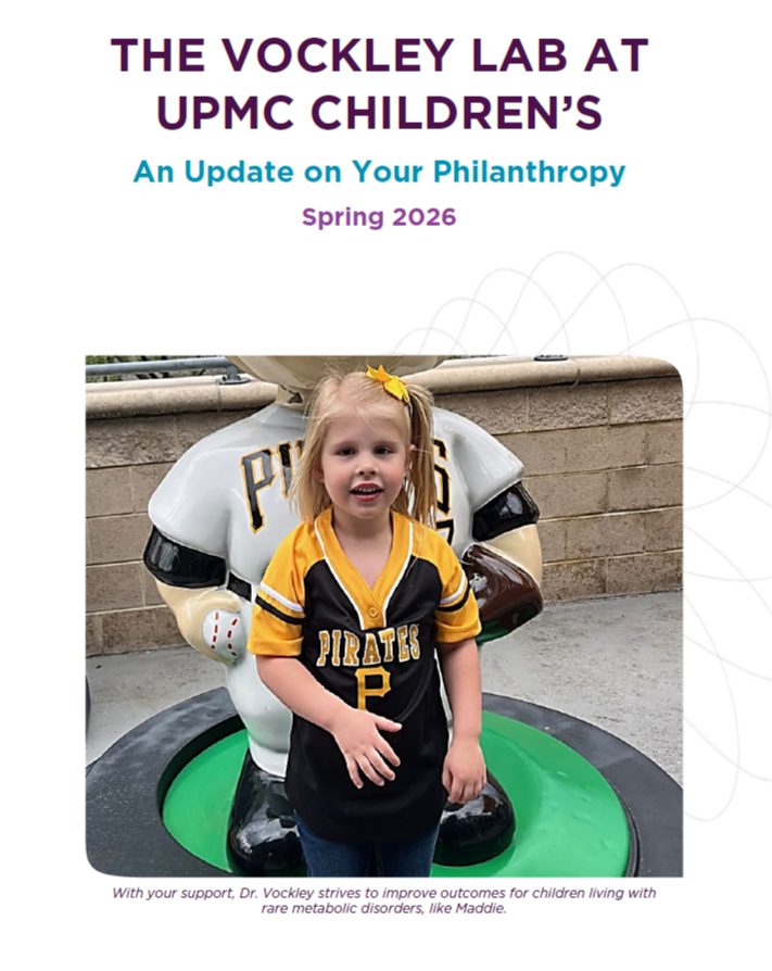 Maddie’s Spark Foundation Featured in UPMC Children’s Philanthropy Update