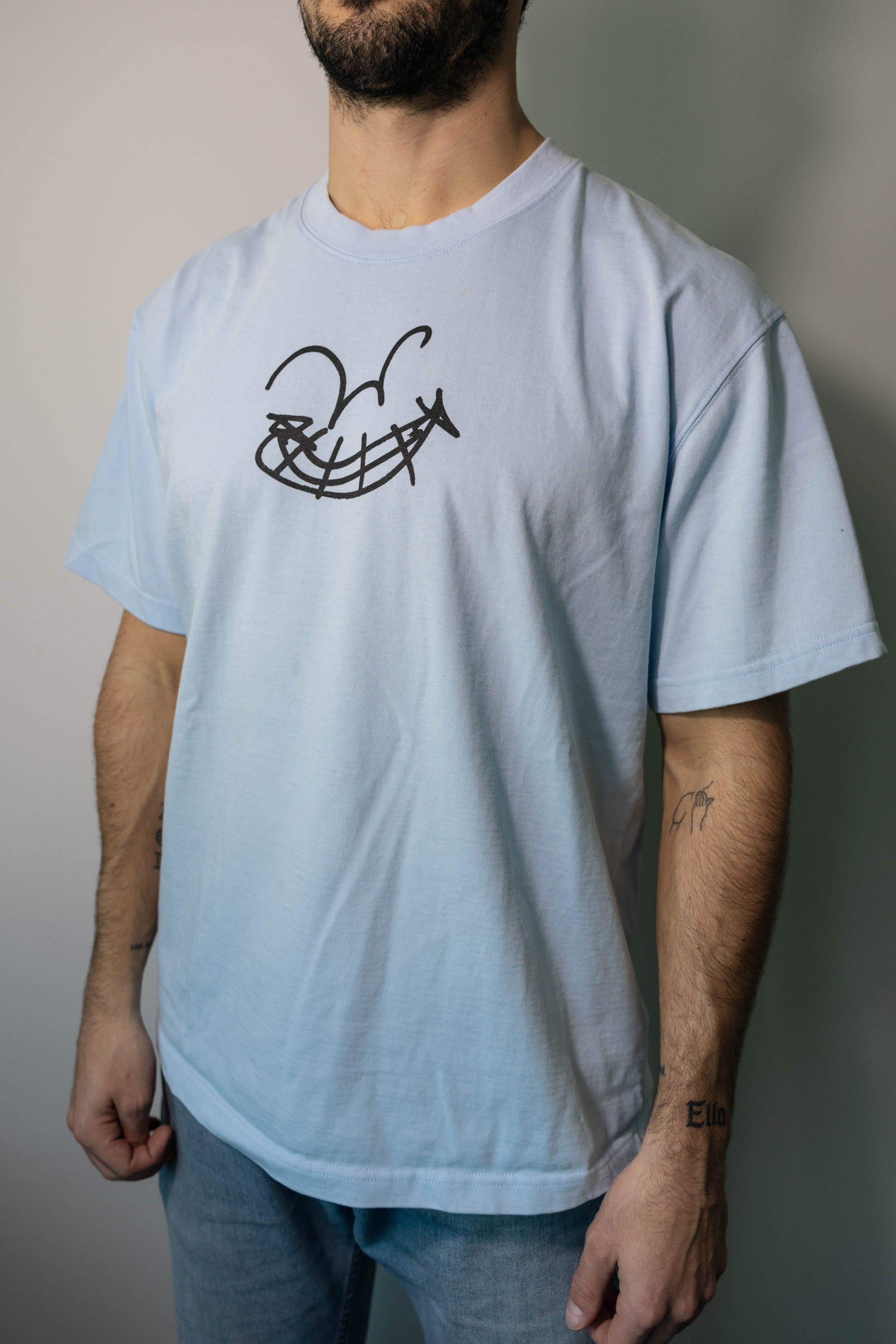 "Buddies" Drop Shoulder Tee