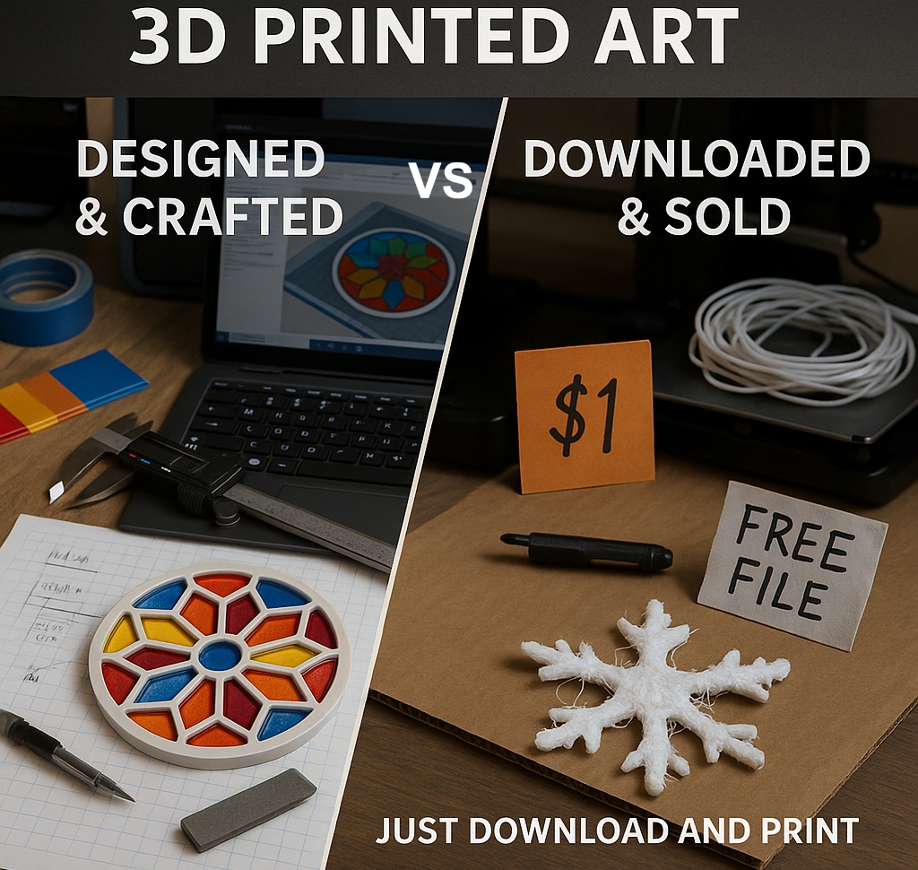 In Defense of 3D Printed Art