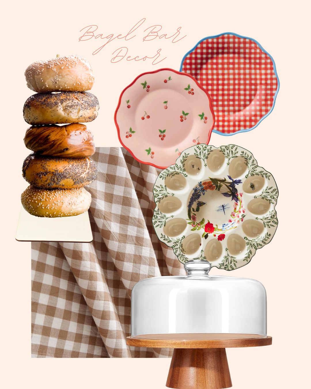 How to host the perfect bagel bar for brunch