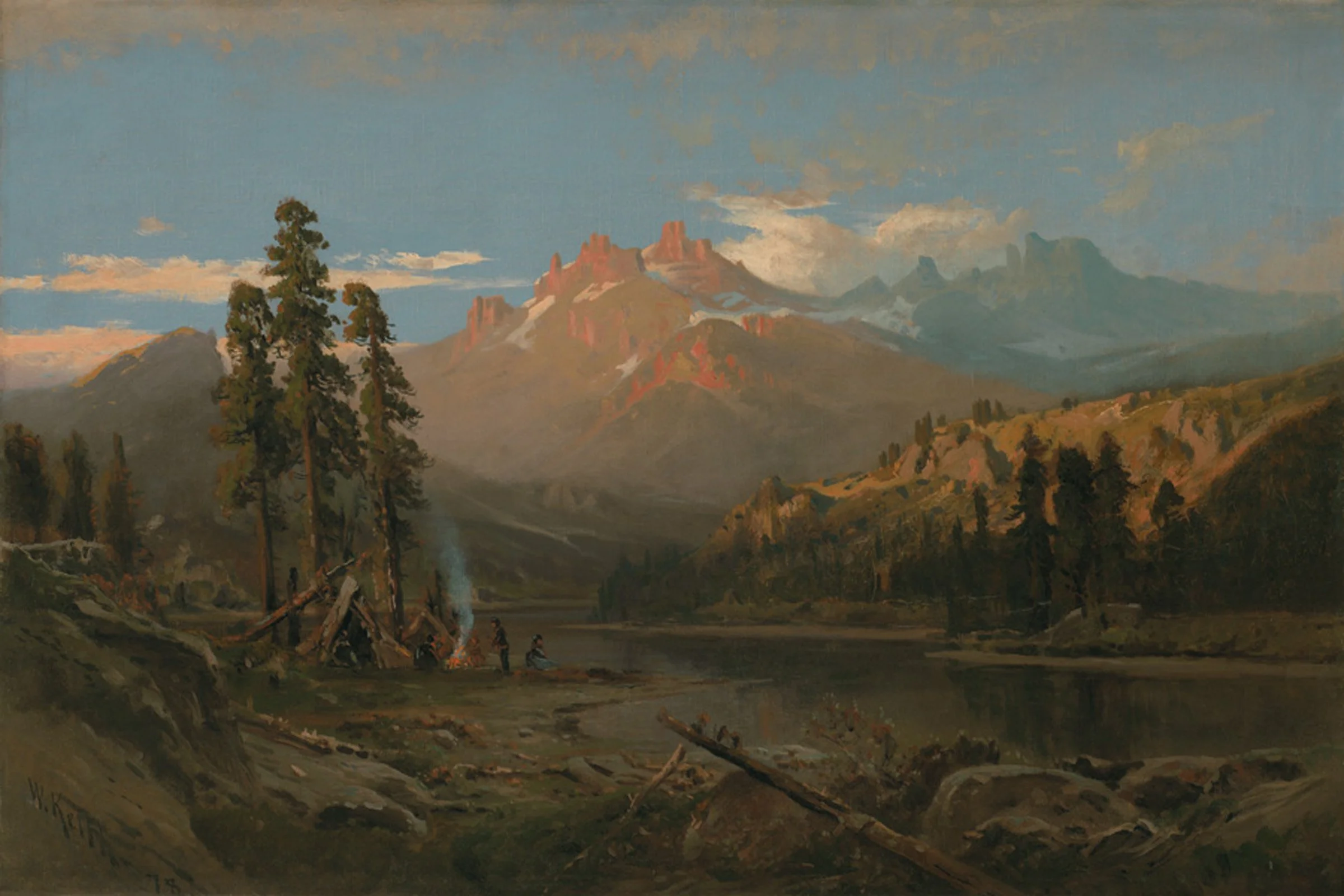 Sevier River painting