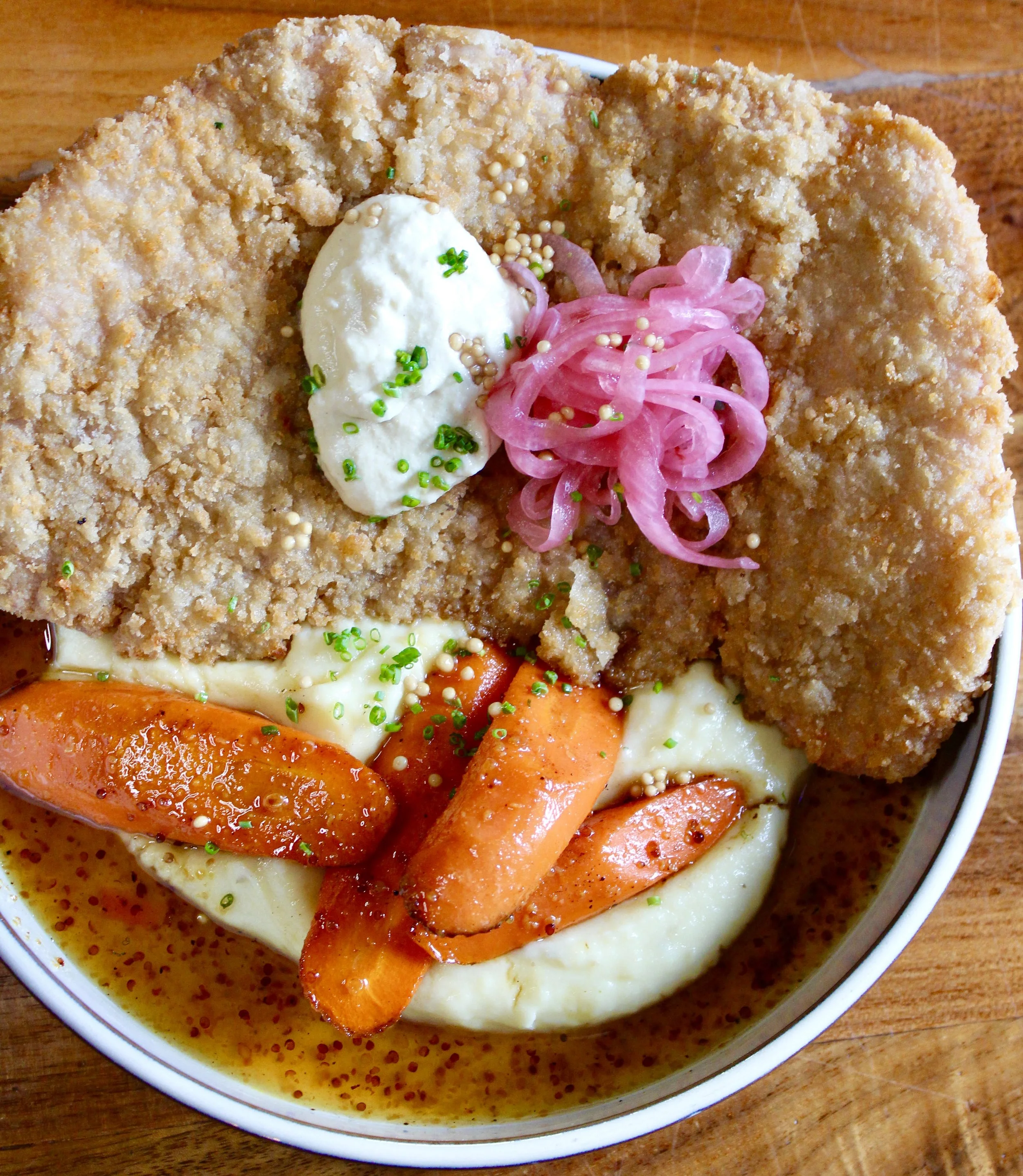 Our German Pork Schnitzel 