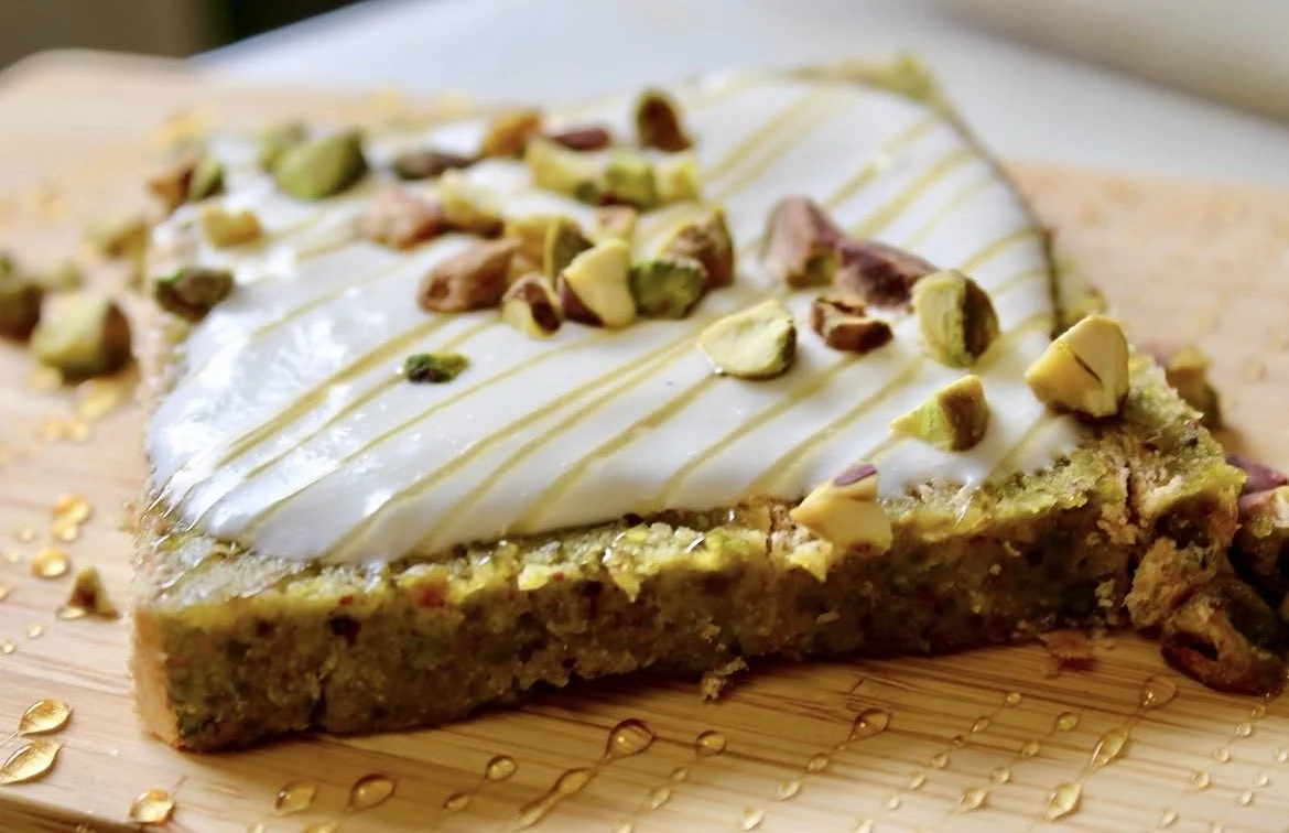 Our Honey Pistachio Torte Cake 