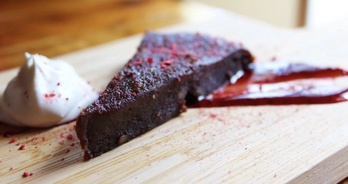 Our Chocolate Polenta Cake 