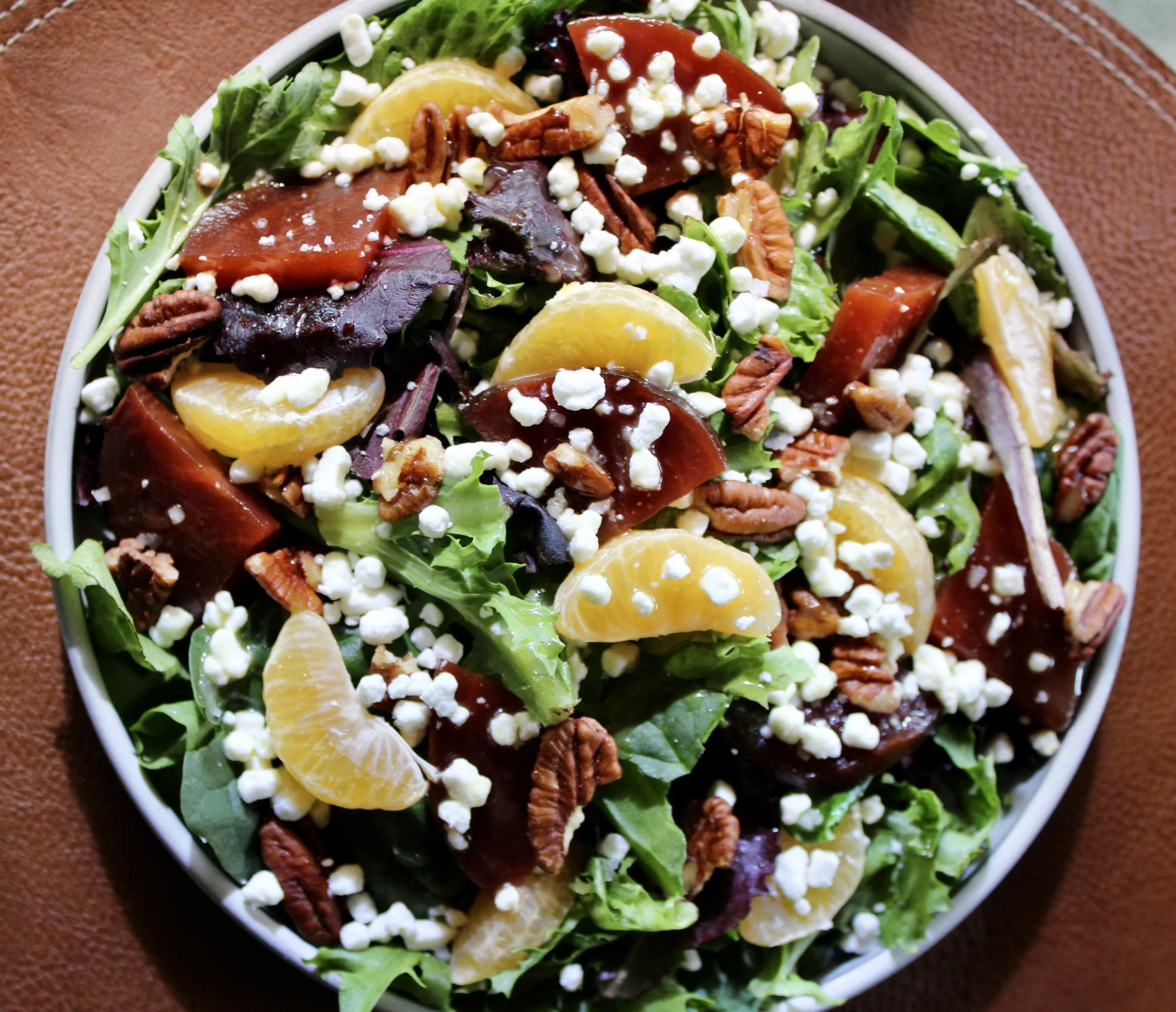 Our Beet and Chèvre Salad