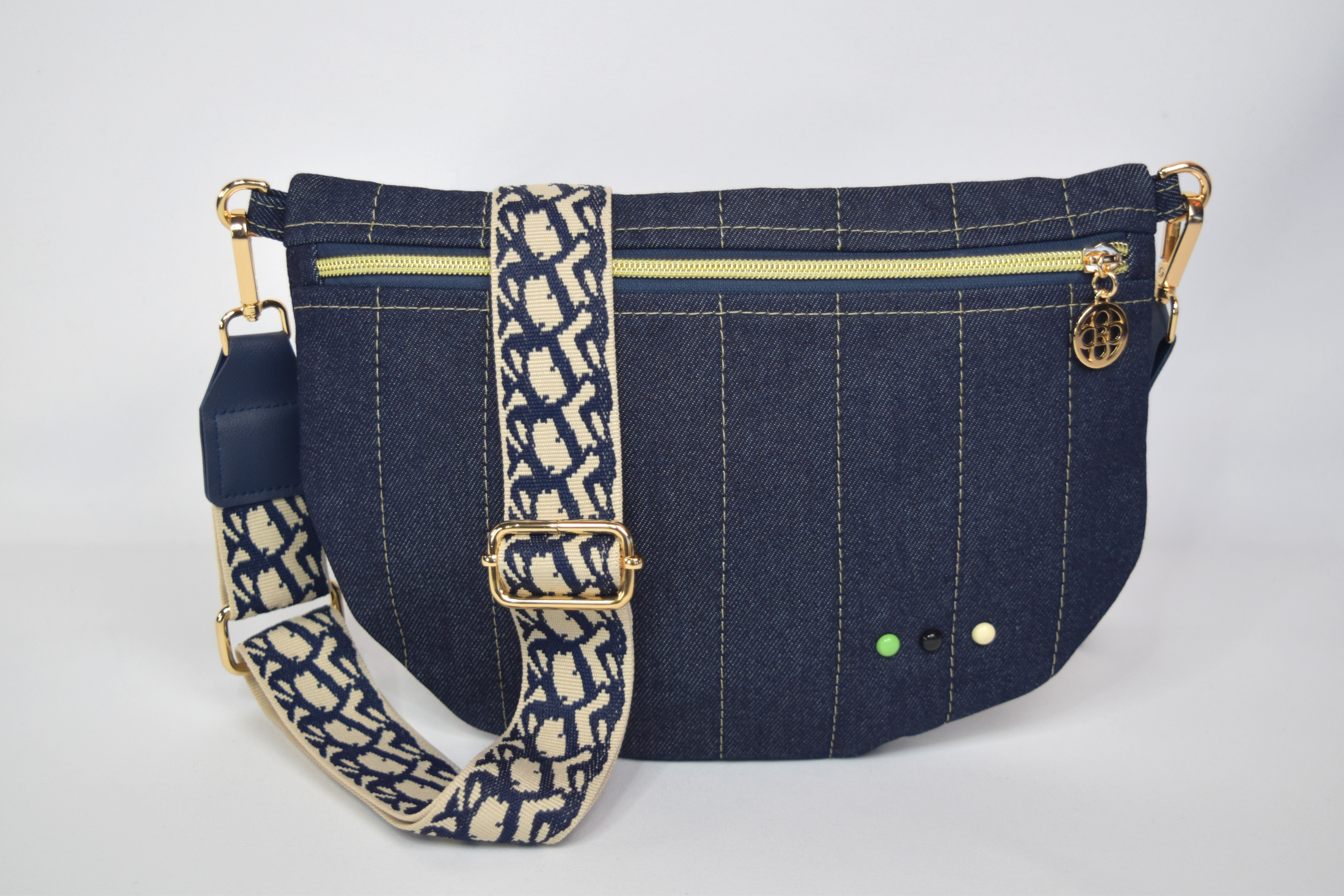 Denim Crossbody Bum Bag
