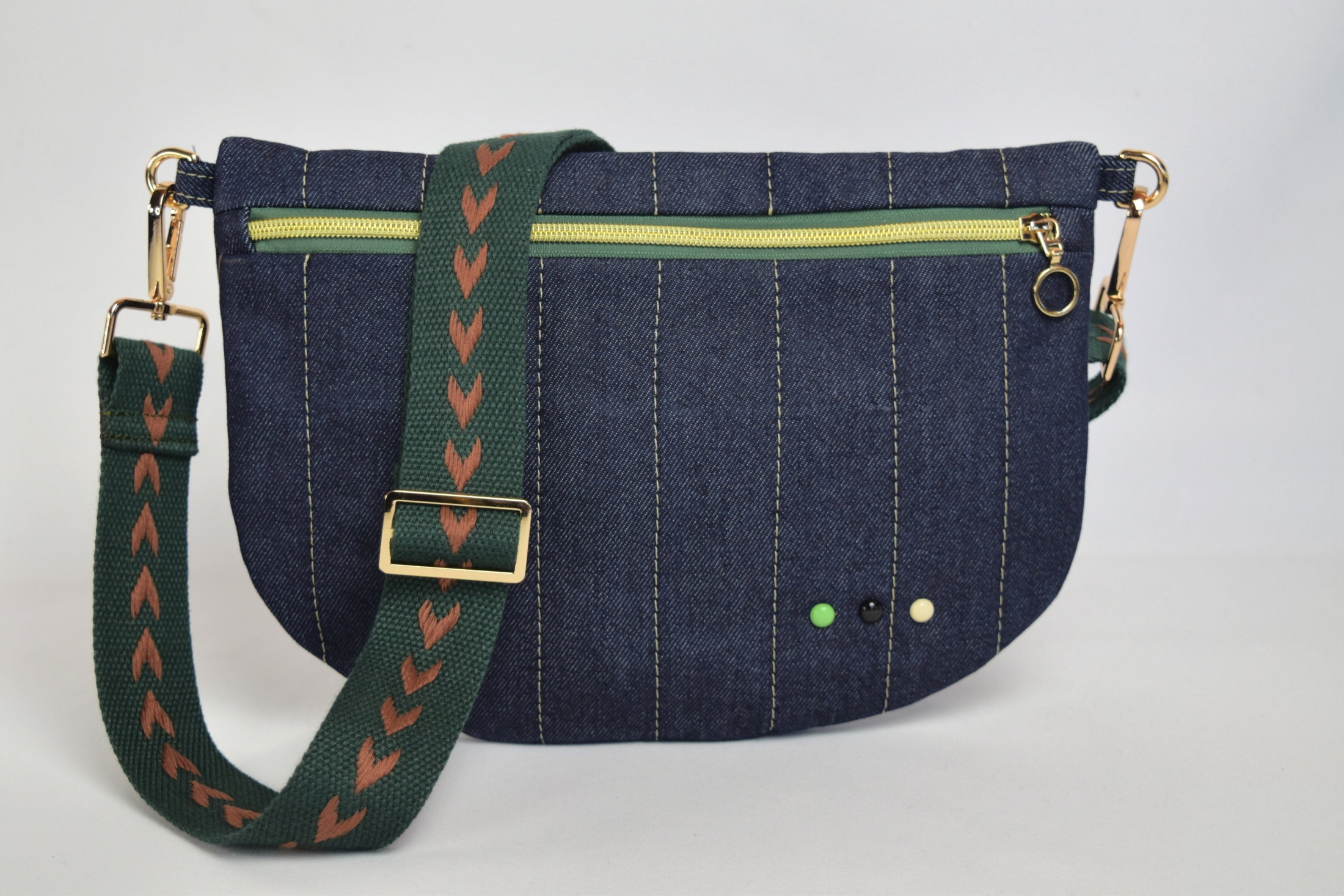 Denim Crossbody Bum Bag