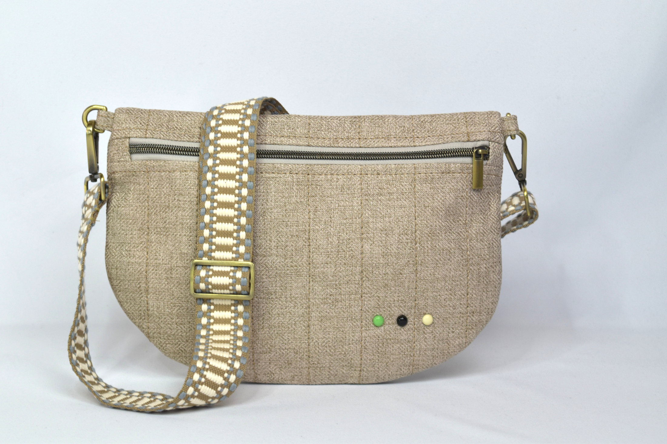 Textured Crossbody Bum Bag