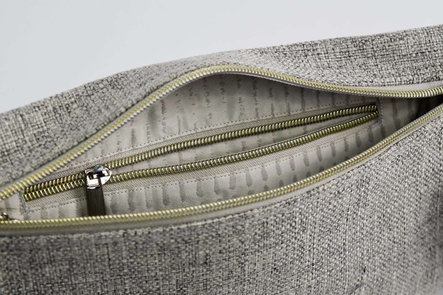 Gray Bum Bag A Silver Interior 2.jpg