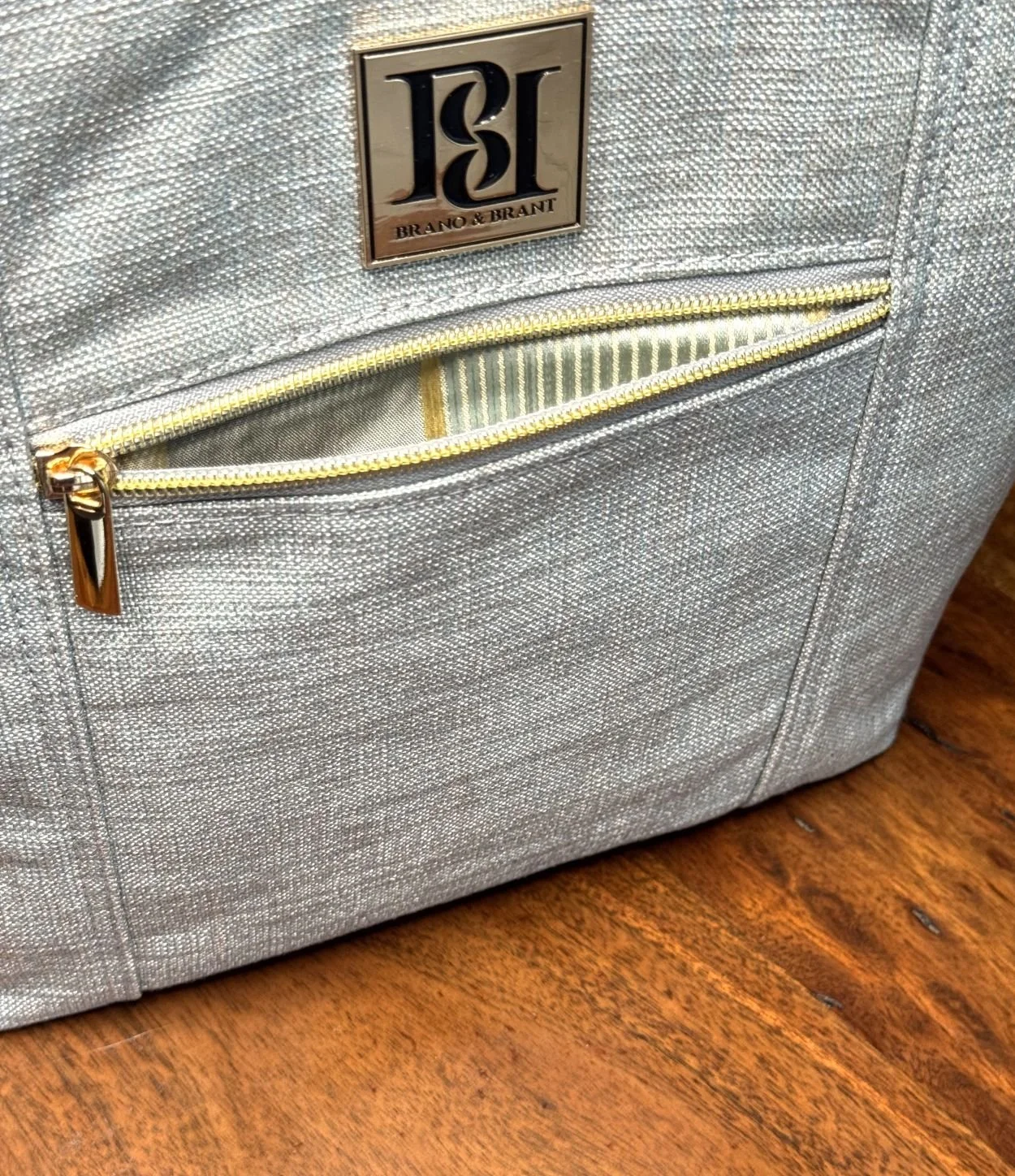 Mint RW Tote Gold Front Zipper.jpg (Copy)