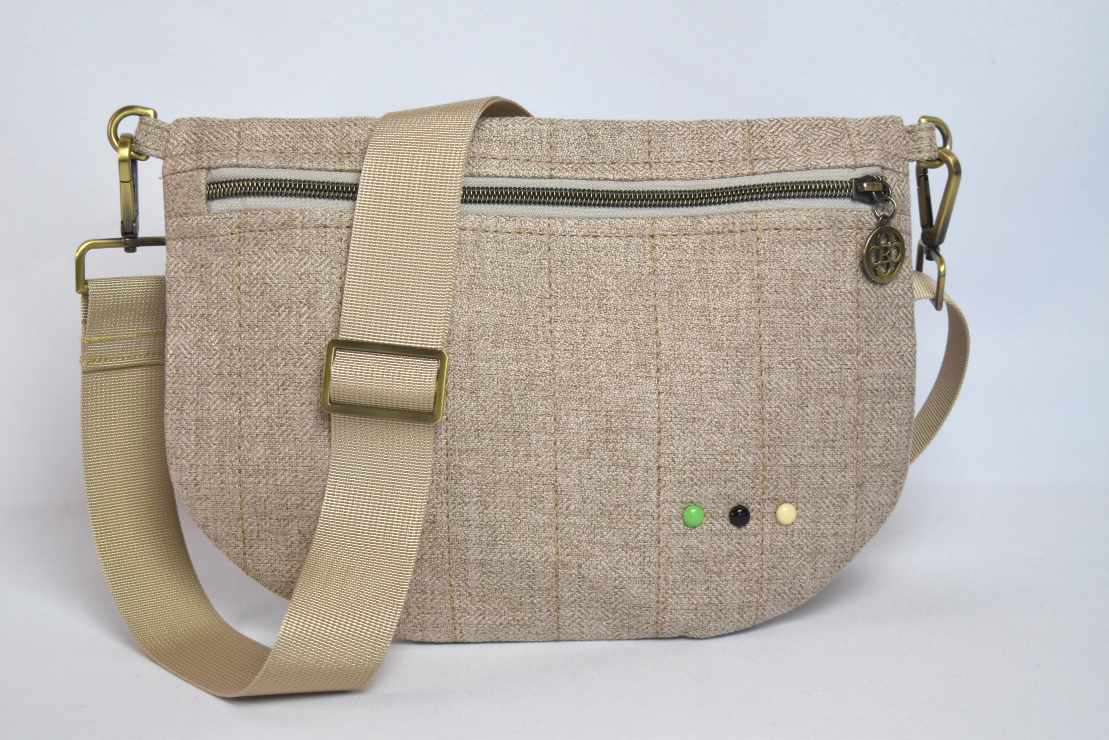 Textured Crossbody Bum Bag