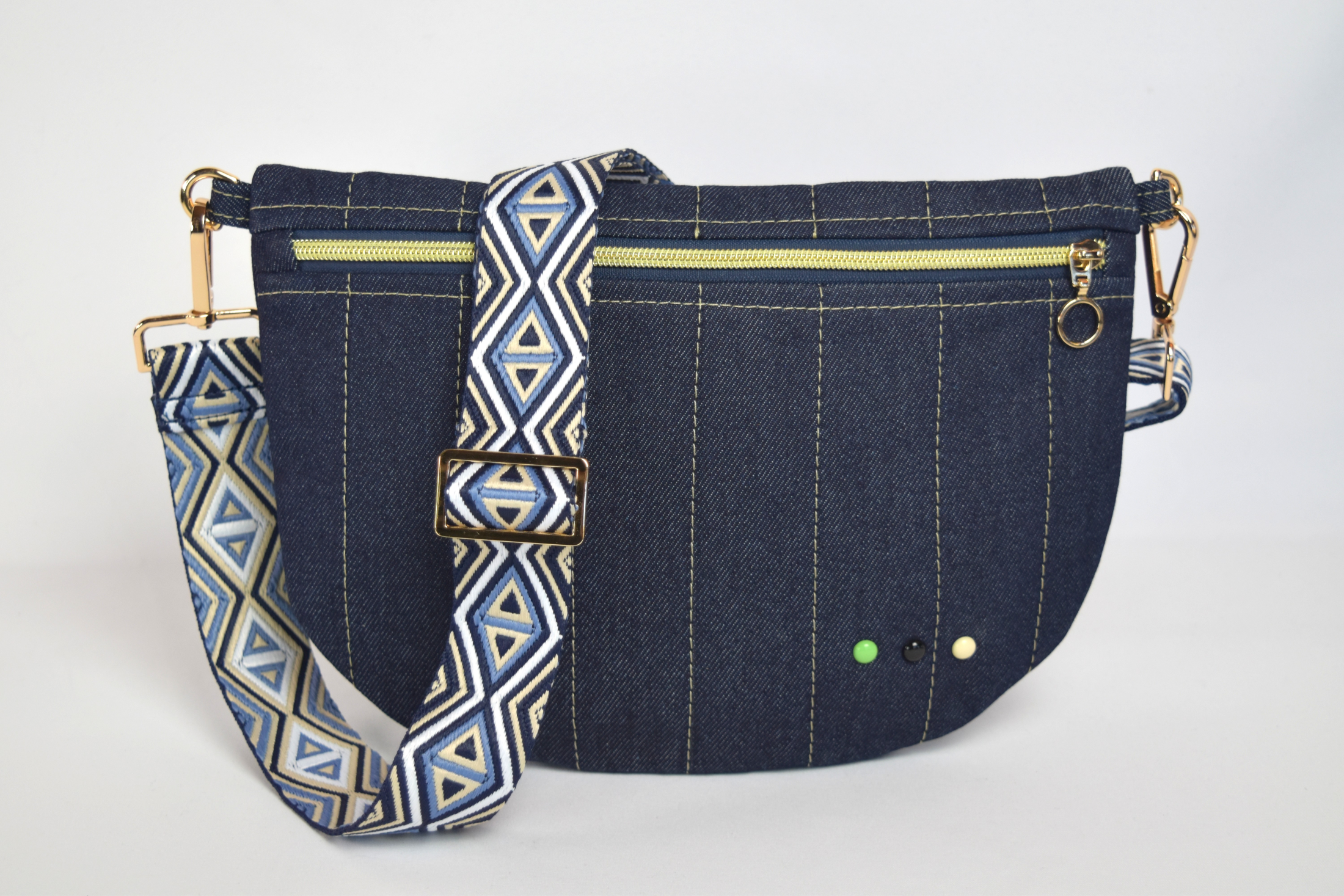 Denim Crossbody Bum Bag