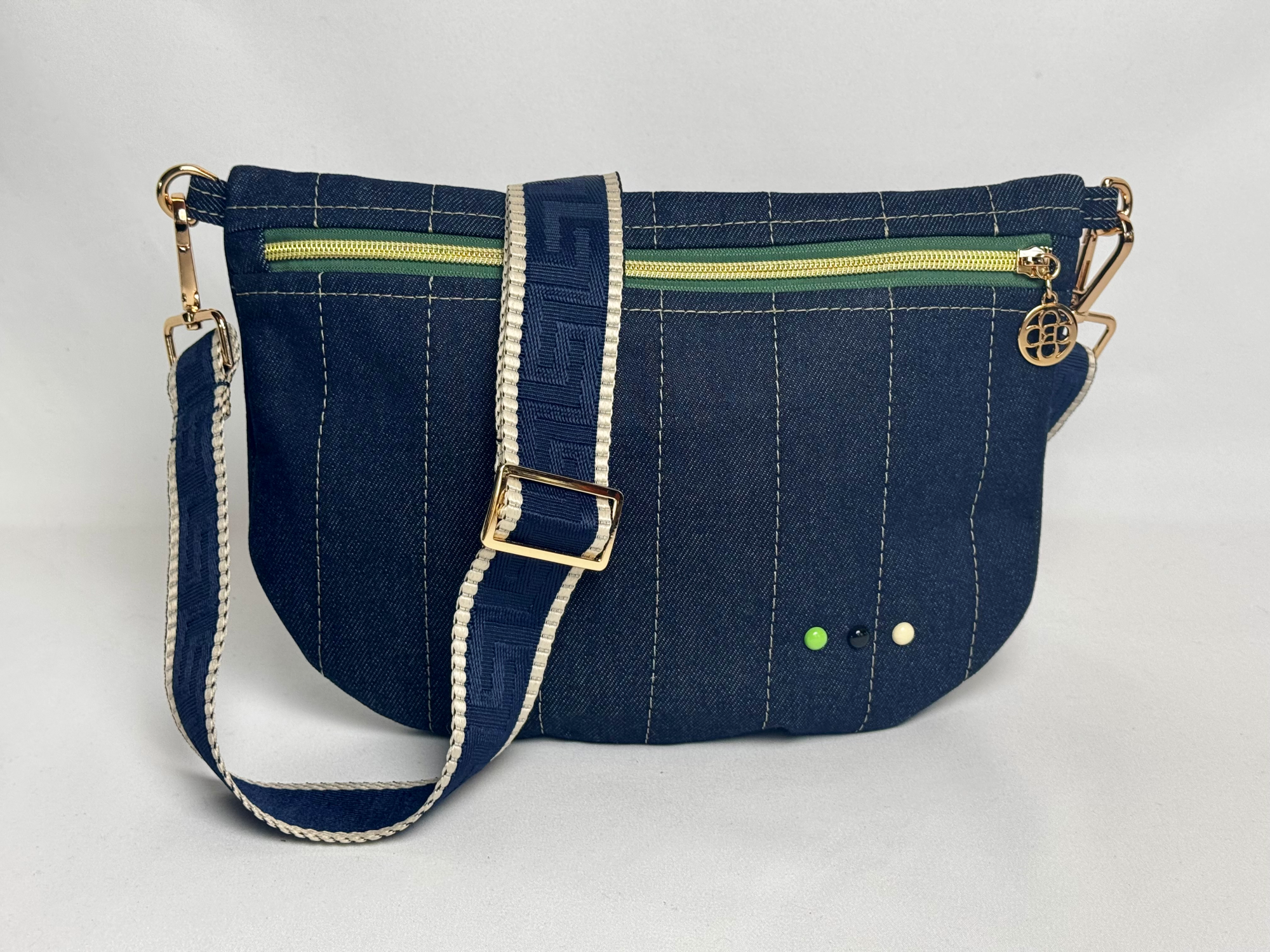 Denim Crossbody Bum Bag