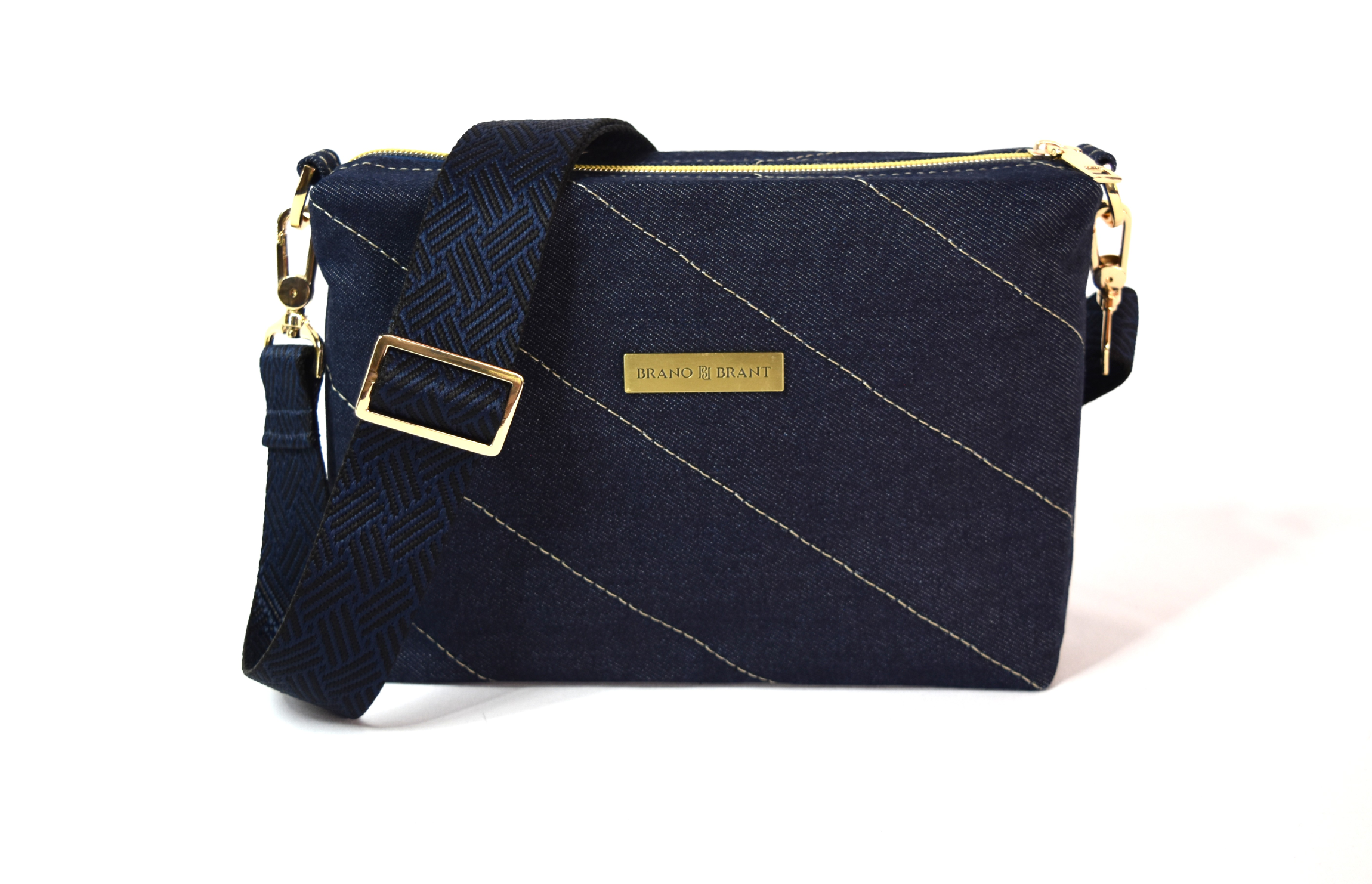 Boxi Denim Crossbody