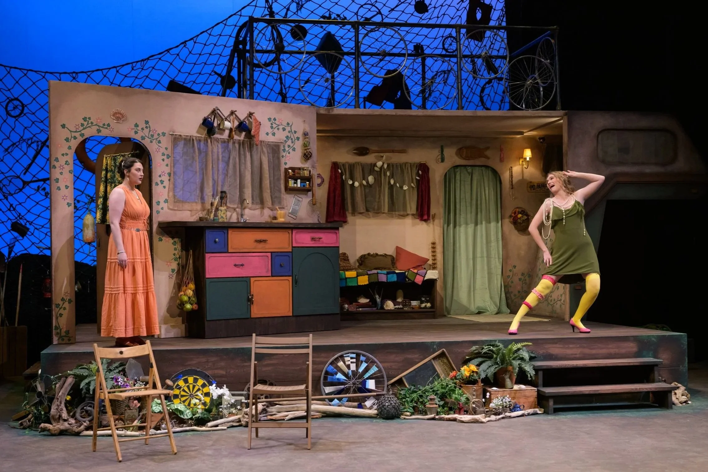 Samantha Frew as Malvolio - Photo credit: Dean Kalyan