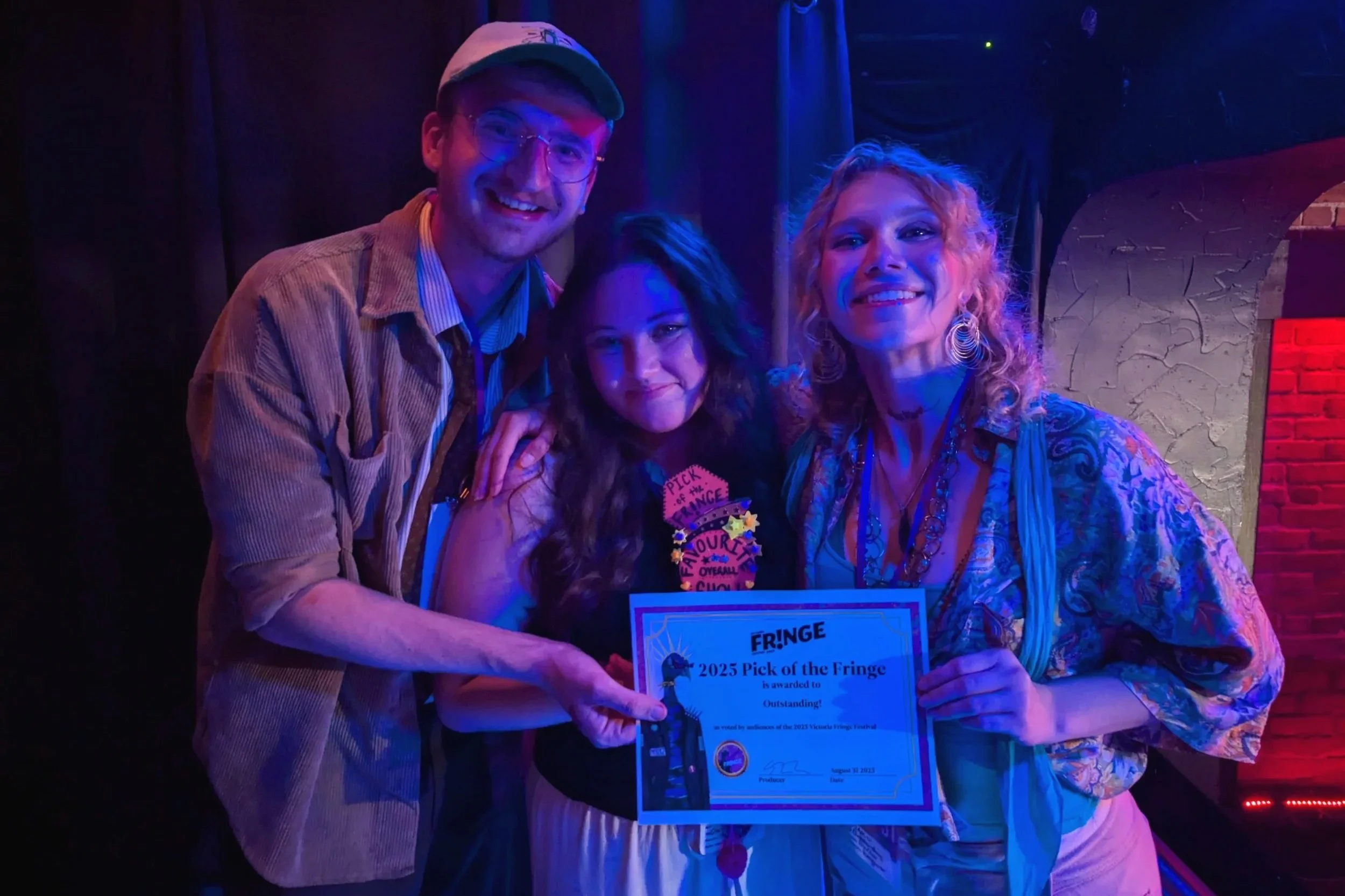 @ the Fringe awards!