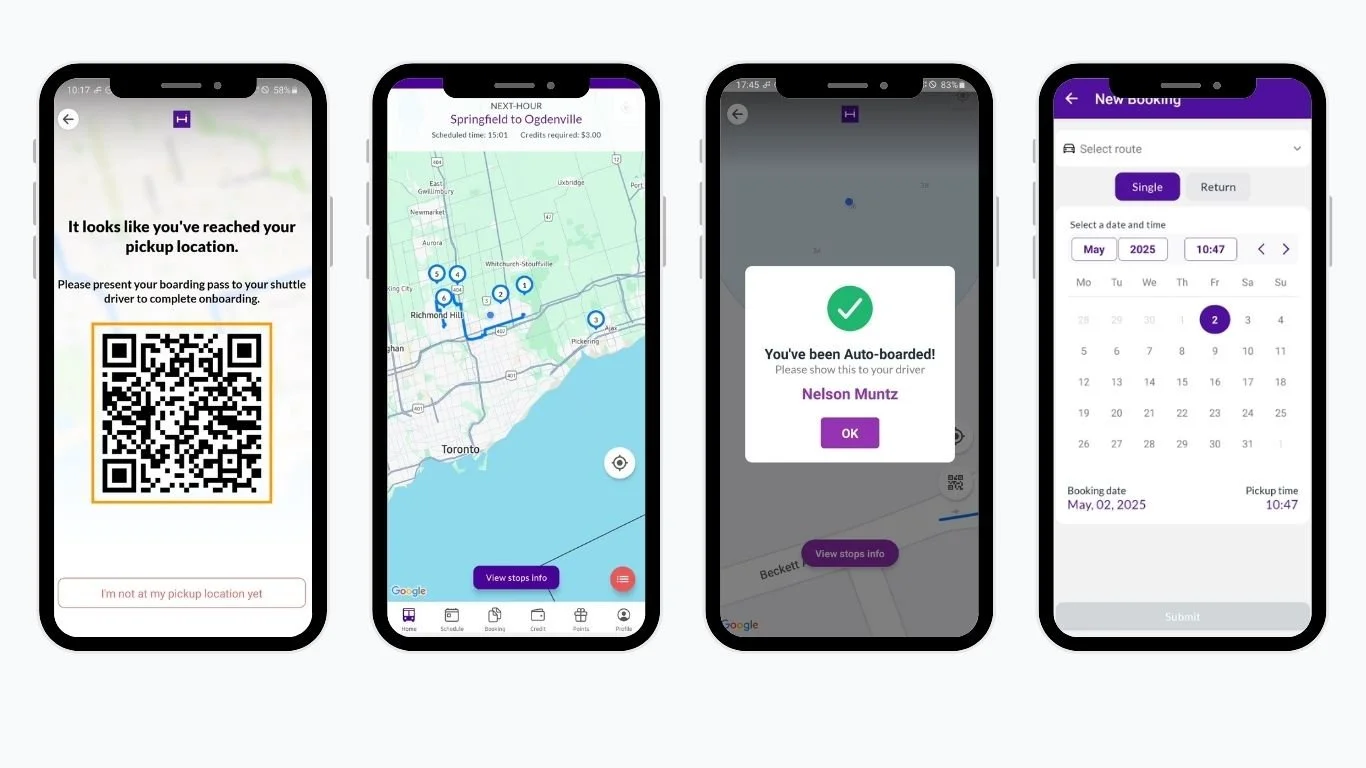 mobile rider app android ios
