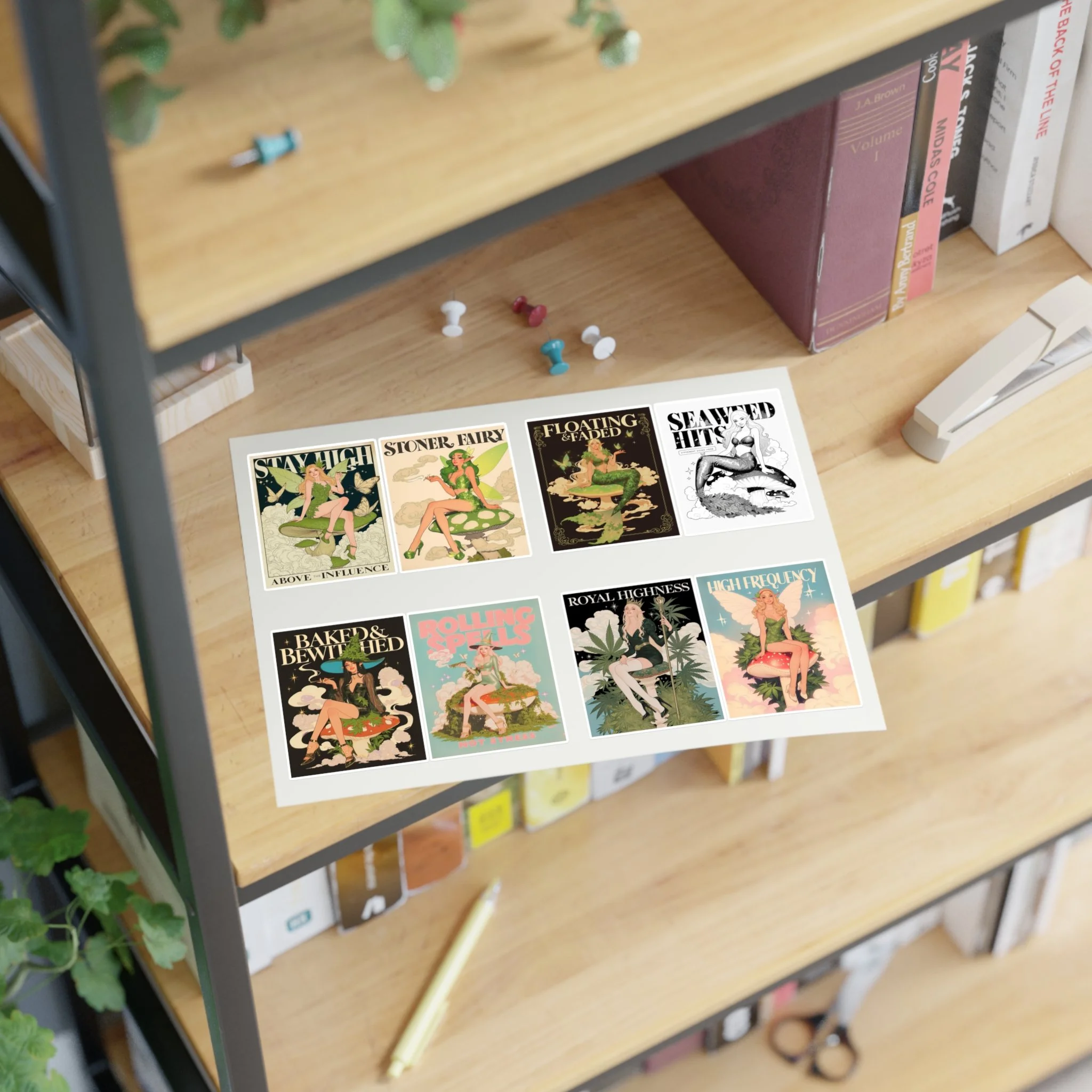 Stoner Girls Limited Edition Sticker Sheets