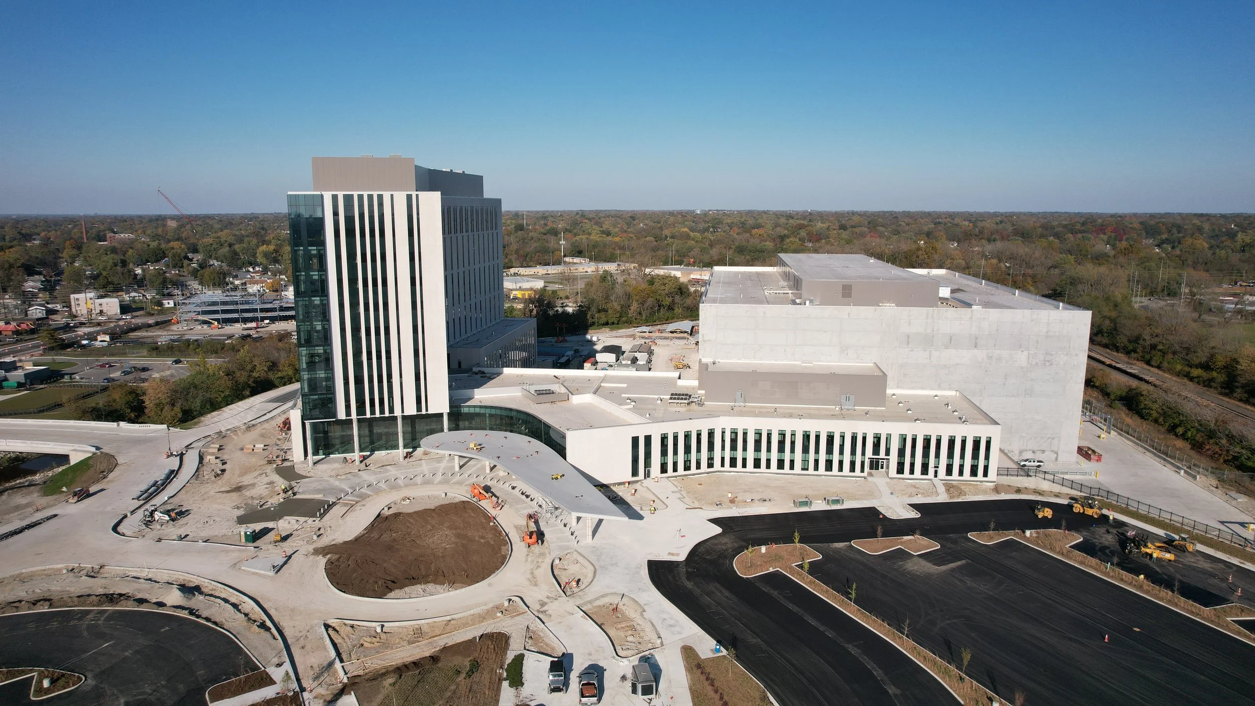 Indianapolis Justice Center - Central Utility Plant & Site