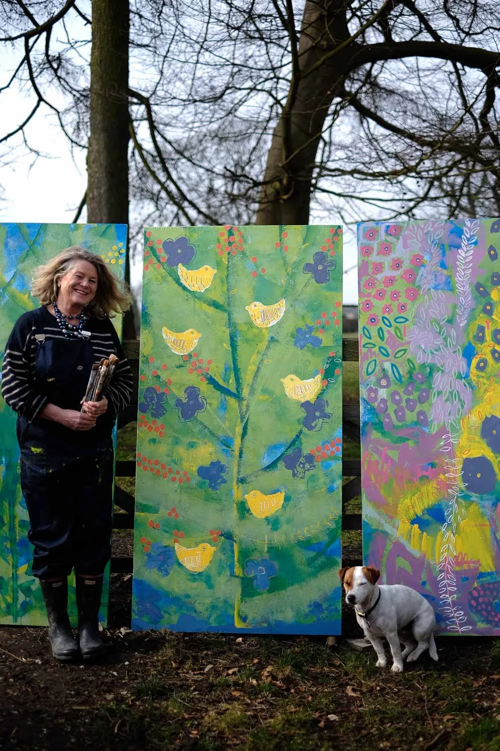 Lesley Seeger - artist and painting workshop teacher