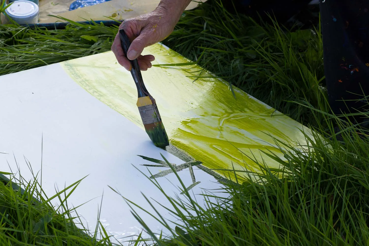 painting en plein air