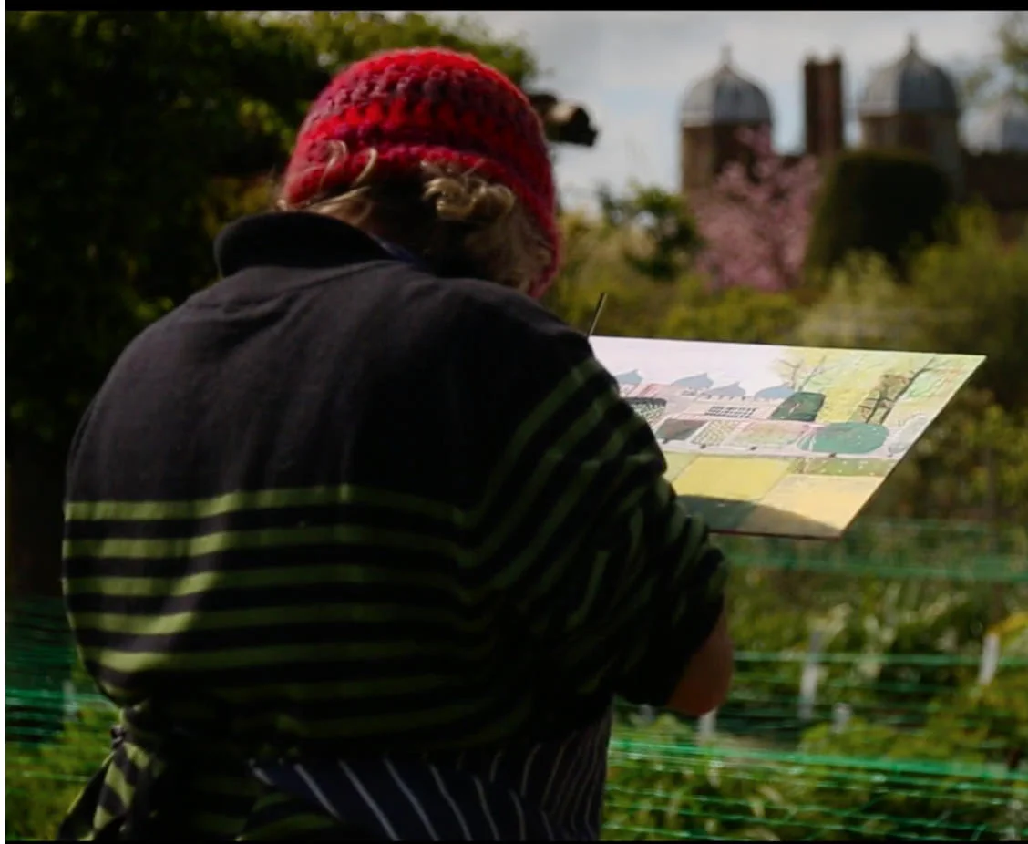 in residence - painting en plein air