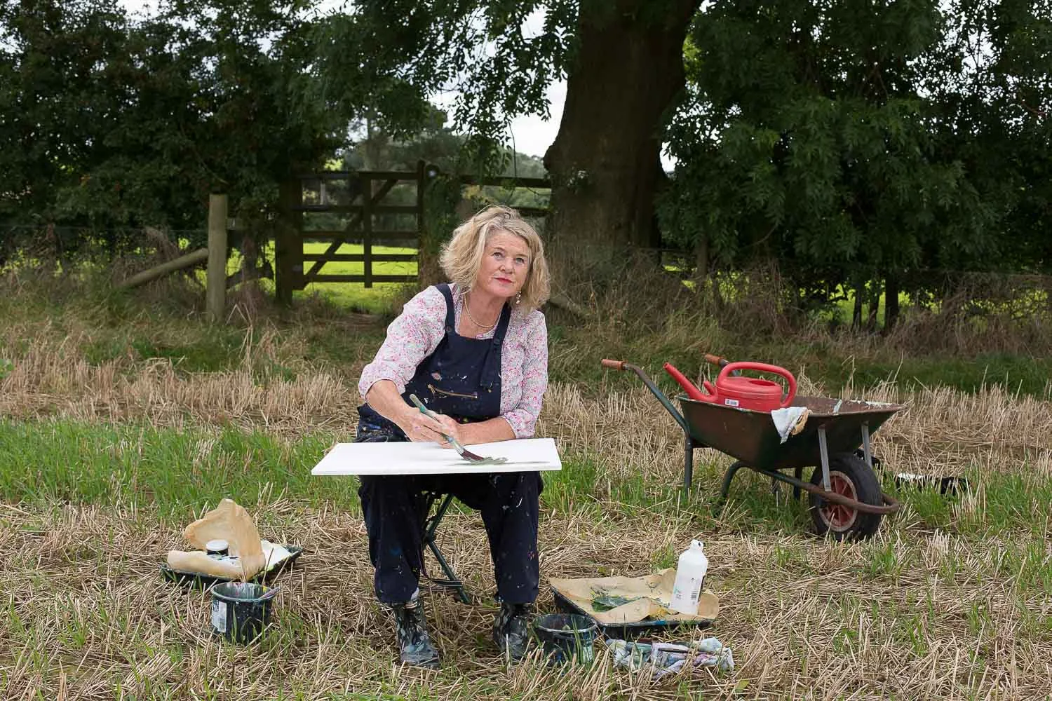 inspiration in nature - painting en plein air with Lesley Seeger