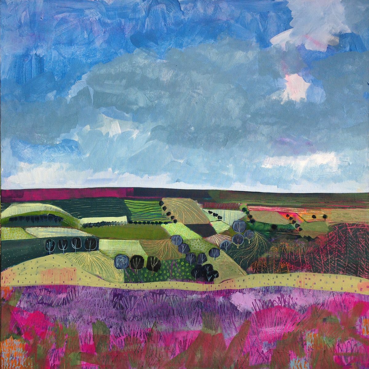 Cold Moor Chopgate ii - Acrylic on Canvas - 37in x 37in.jpg