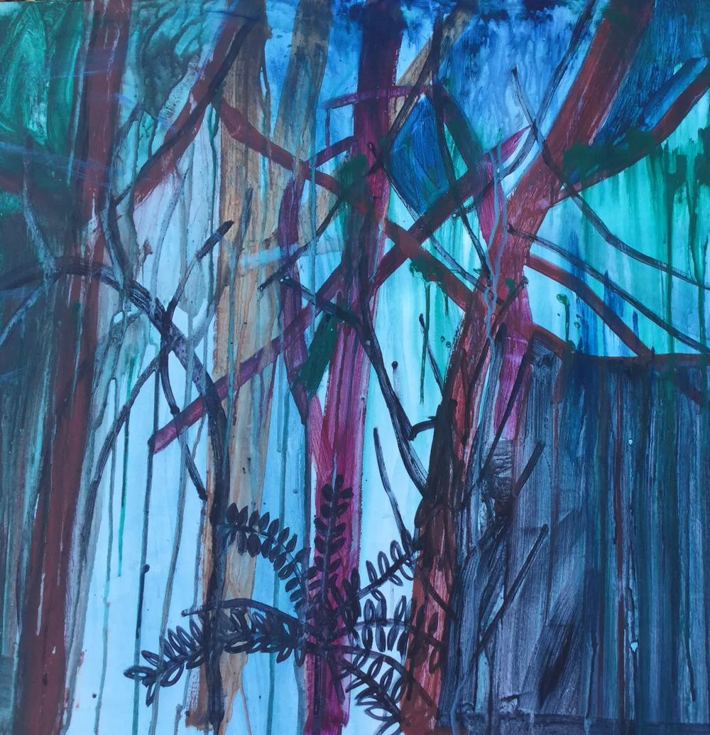 Early sketch for The Lilac Tree