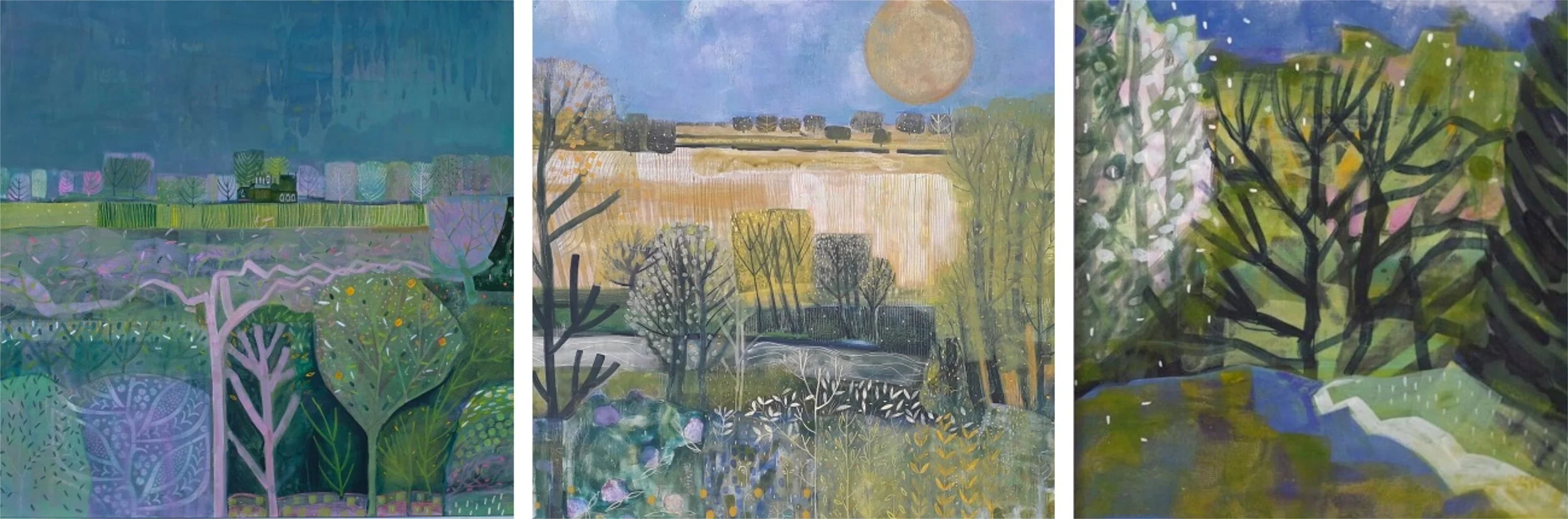 Sharow Fields, Earth Song, Bluebell Woods,