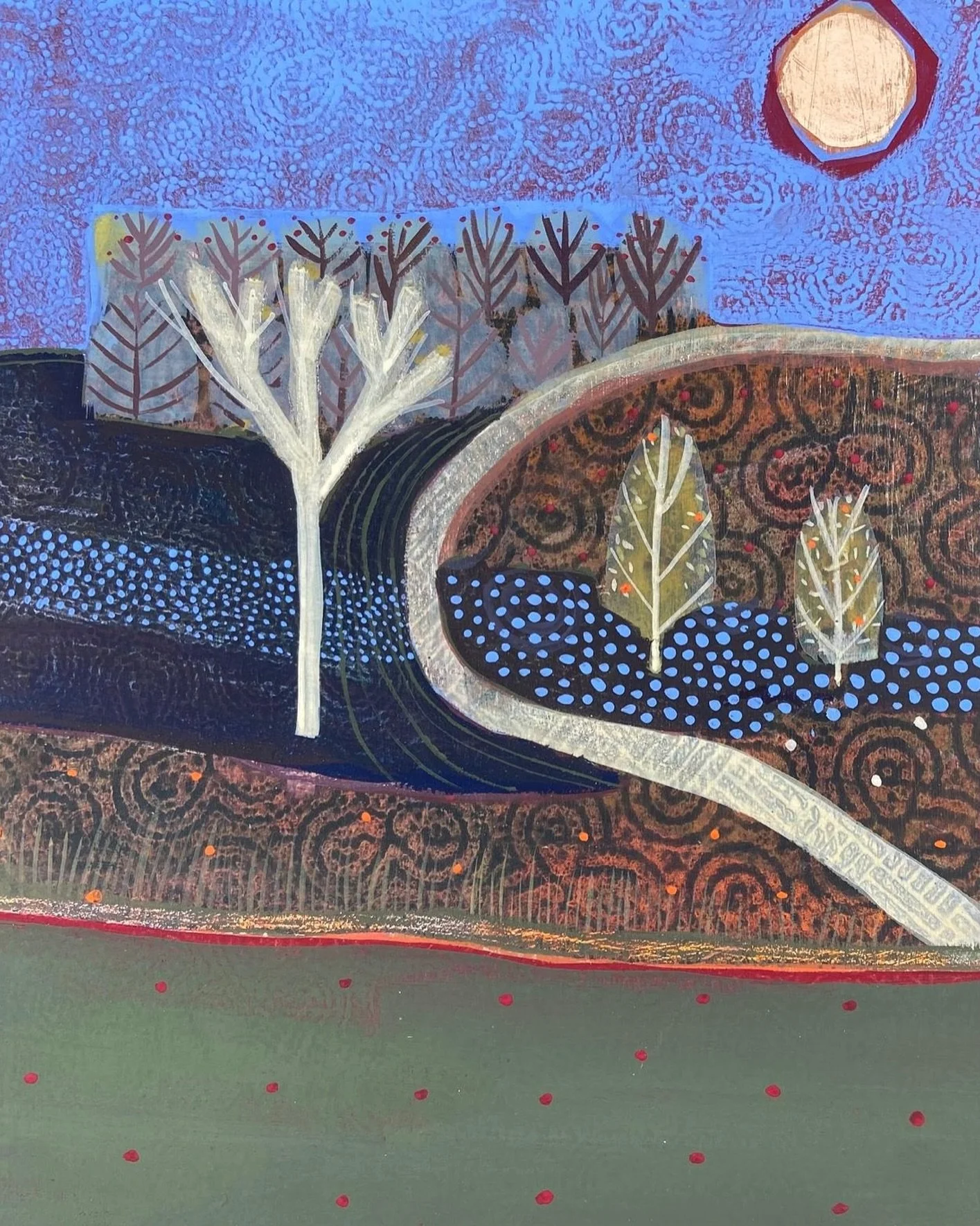 Park Love

Can&rsquo;t wait to return from Cumbria with all my research, sketches and photographs. Lots of new ideas and inspiration. This painting was inspired by the Yorkshire Arboretum and will be exhibited there later in the year. Trees are a con