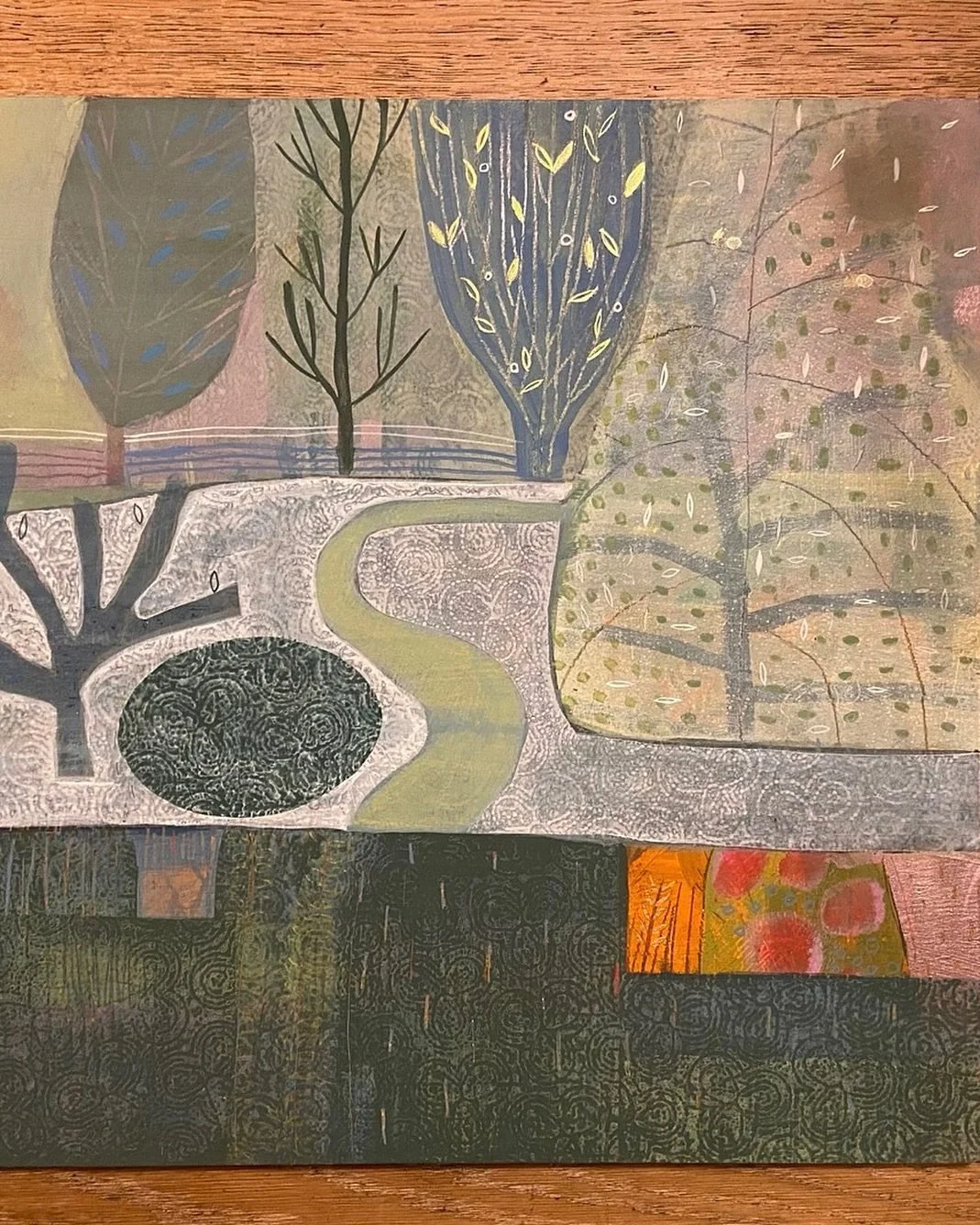 Winter Garden
Inspired by the Yorkshire Arboretum 
(Painted during my residency at the Yorkshire Arboretum)

Below the garden, in the earth, life is stirring.  Awakening from its Winter slumber. Beauty and new life is everywhere.

#yorkshire #arbor&e