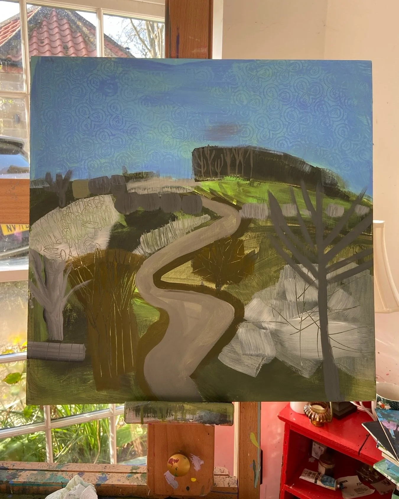 Bulmer Bank (beginnings)

Bulmer Bank is a stunning little incline road which leads to Bulmer village. Ive Always wanted to try to capture its beauty.

I Plan to make several paintings in different sizes. As always with landscape painting, it&rsquo;s