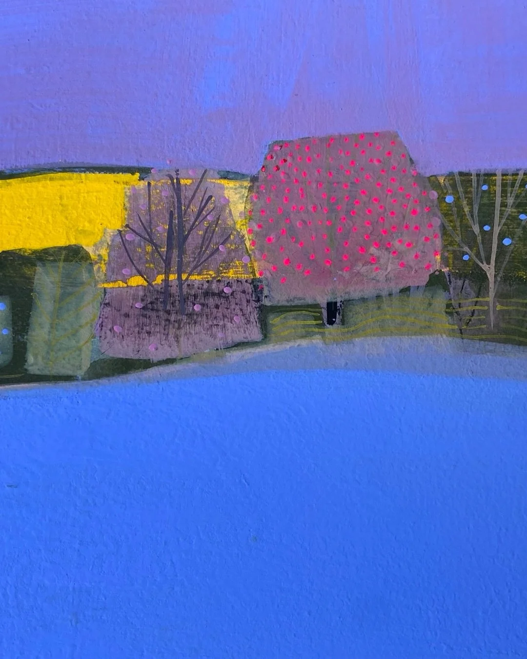 Blue Skies (section)

Loving this weather and painting outside. The paint dries so quickly I can layer and control and get these big flat areas of colour. It is always colour that pulls paintings together for me.

#pleinairpainting #pleinairpaintings
