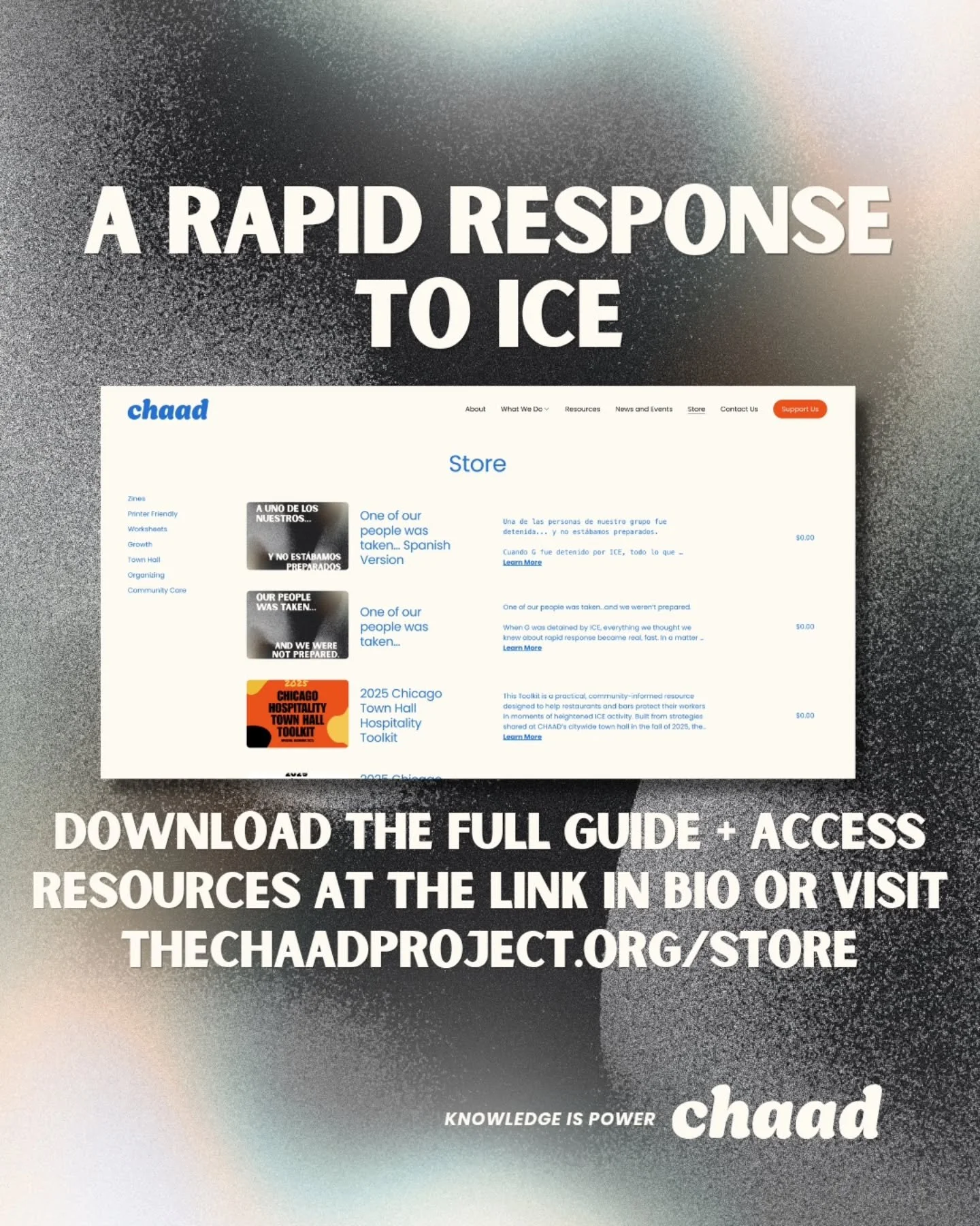 One of our people was taken&hellip;and we weren&rsquo;t prepared.

When G was detained by ICE, everything we thought we knew about rapid response became real, fast. In a matter of hours, we were scrambling to find legal support, move information, sup
