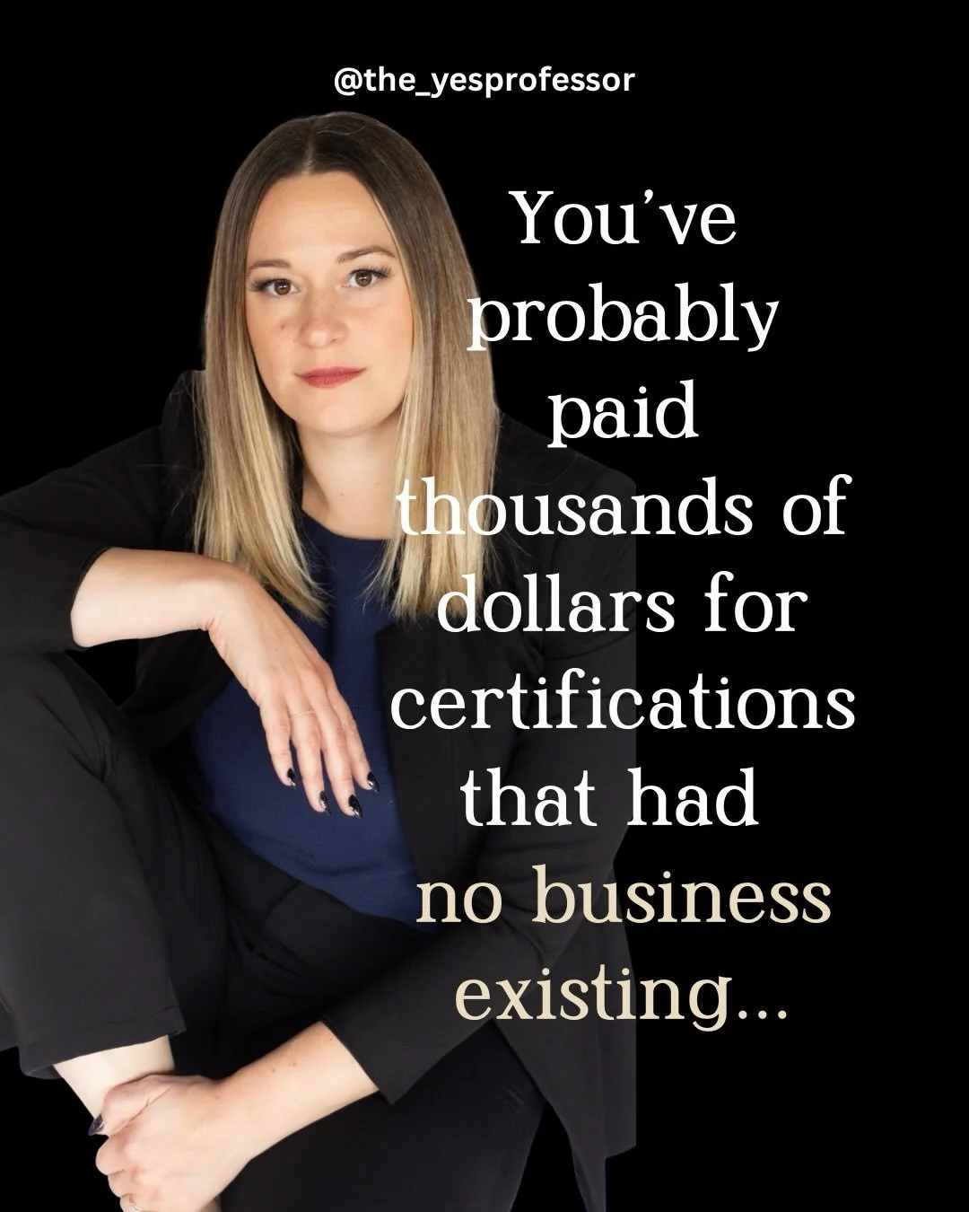 The bar exists. 

You just have to know where to look.

Anyone can slap a &ldquo;certified&rdquo; label on their opinions - without any governing body, minimum qualification, or standard required.

I built Yes, By Design with a PhD in Behaviour Analy