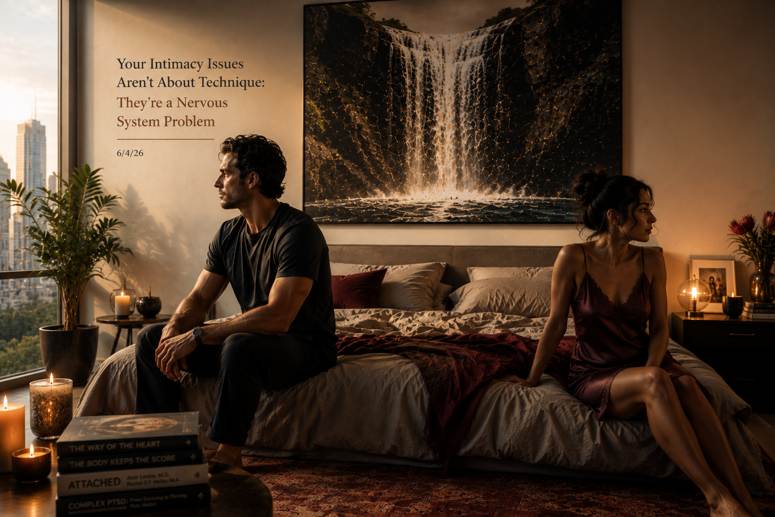 Your Intimacy Issues Aren't About Technique:They're a Nervous System Problem