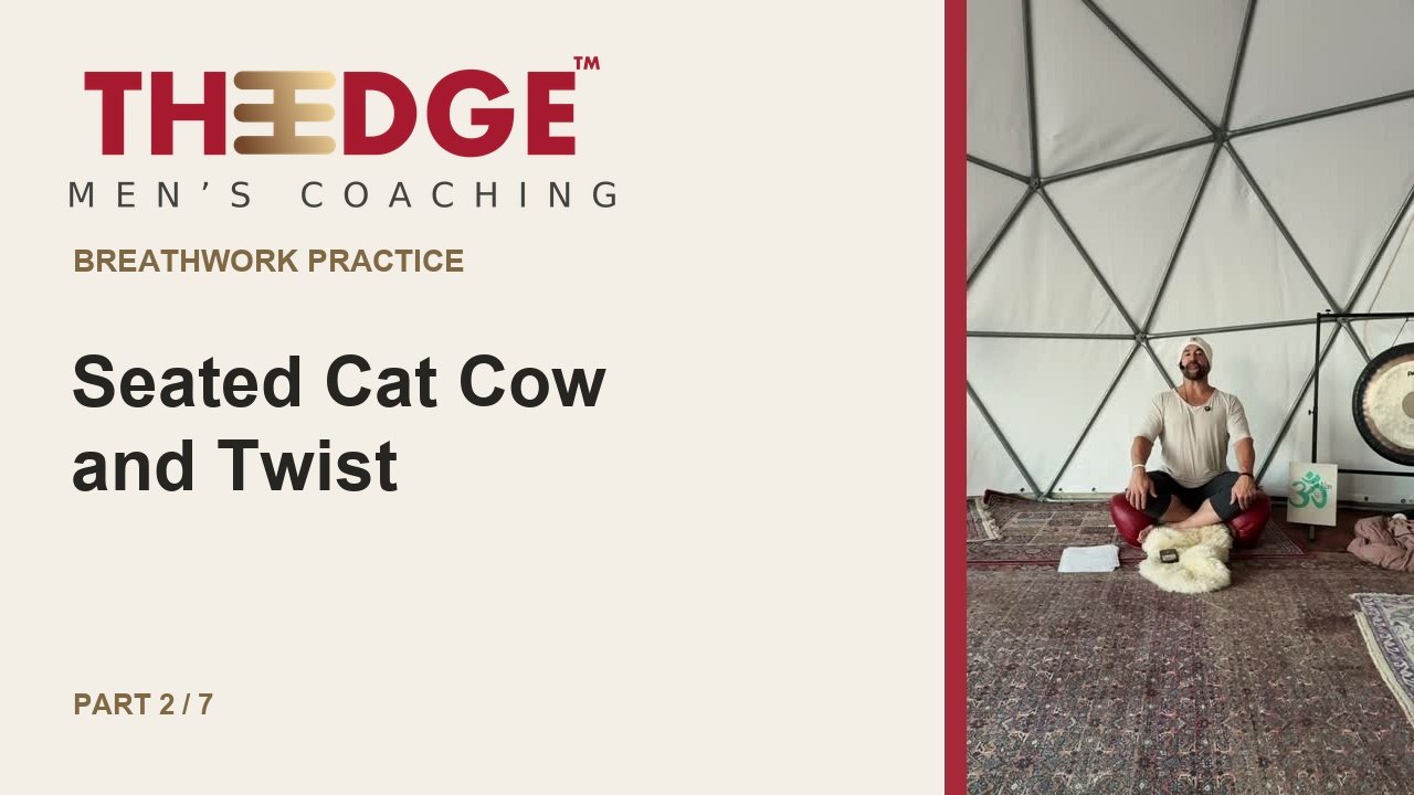 Seated Cat Cow and Twist — The Edge Breathwork Practice, part 2 of 7