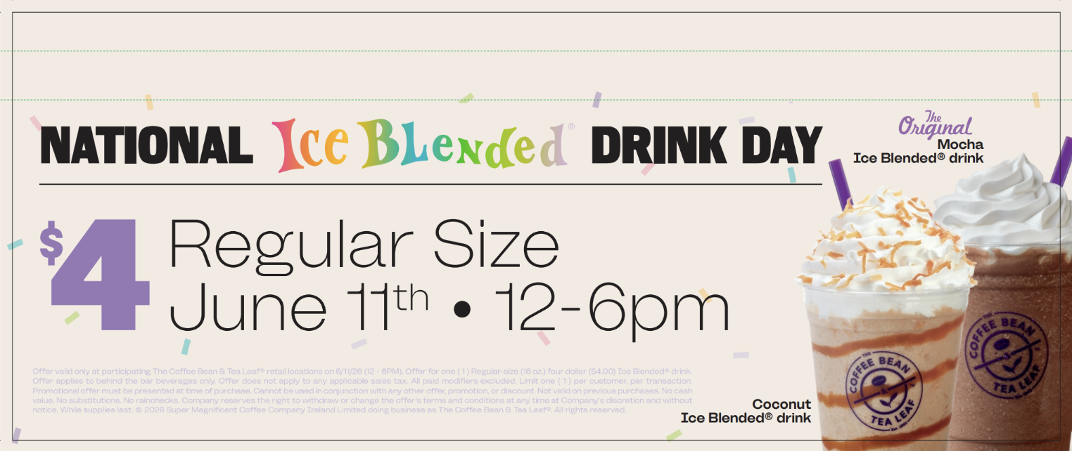 National Ice Blended Drink Day