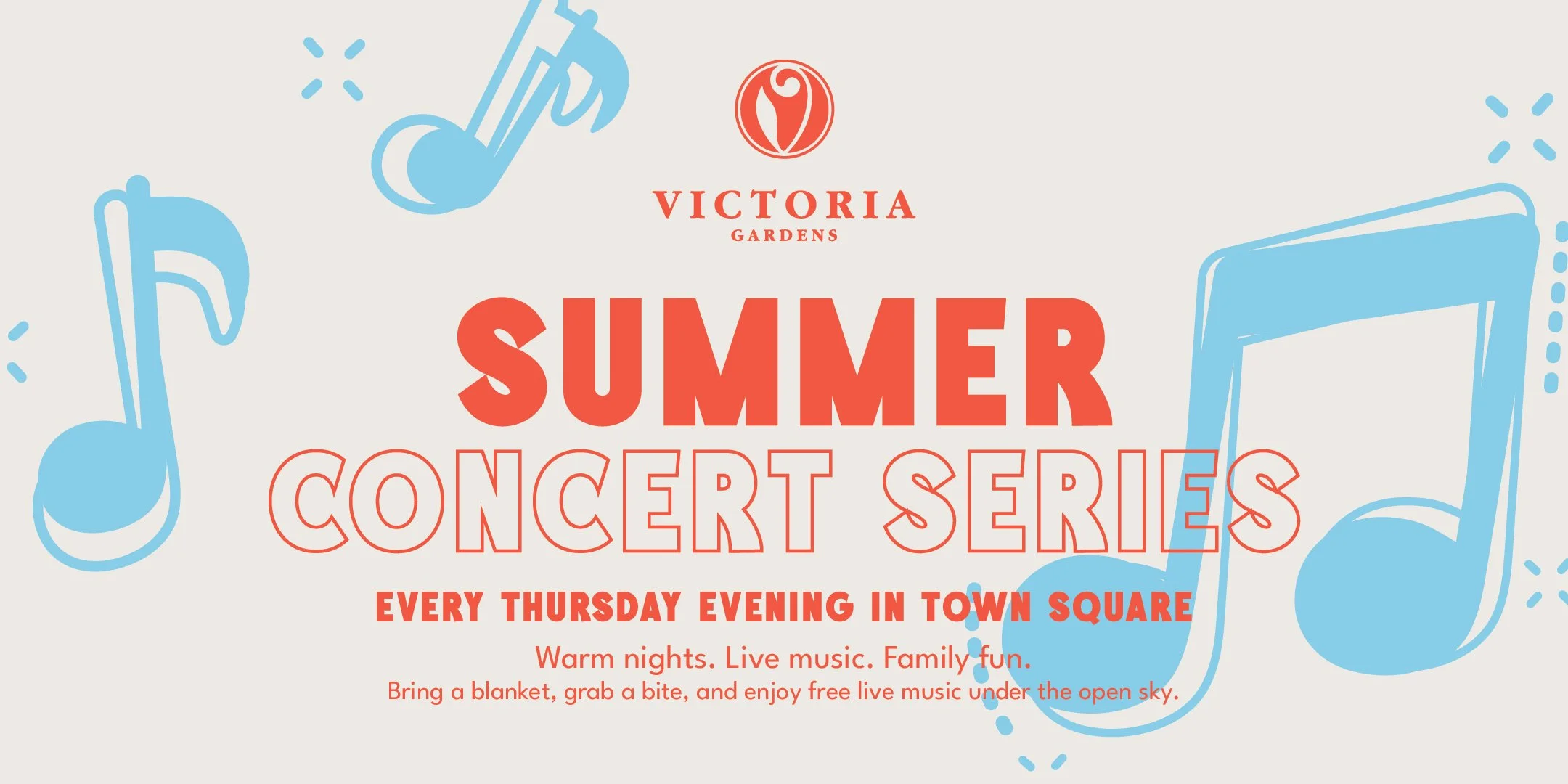 Summer Concert Series at Victoria Gardens