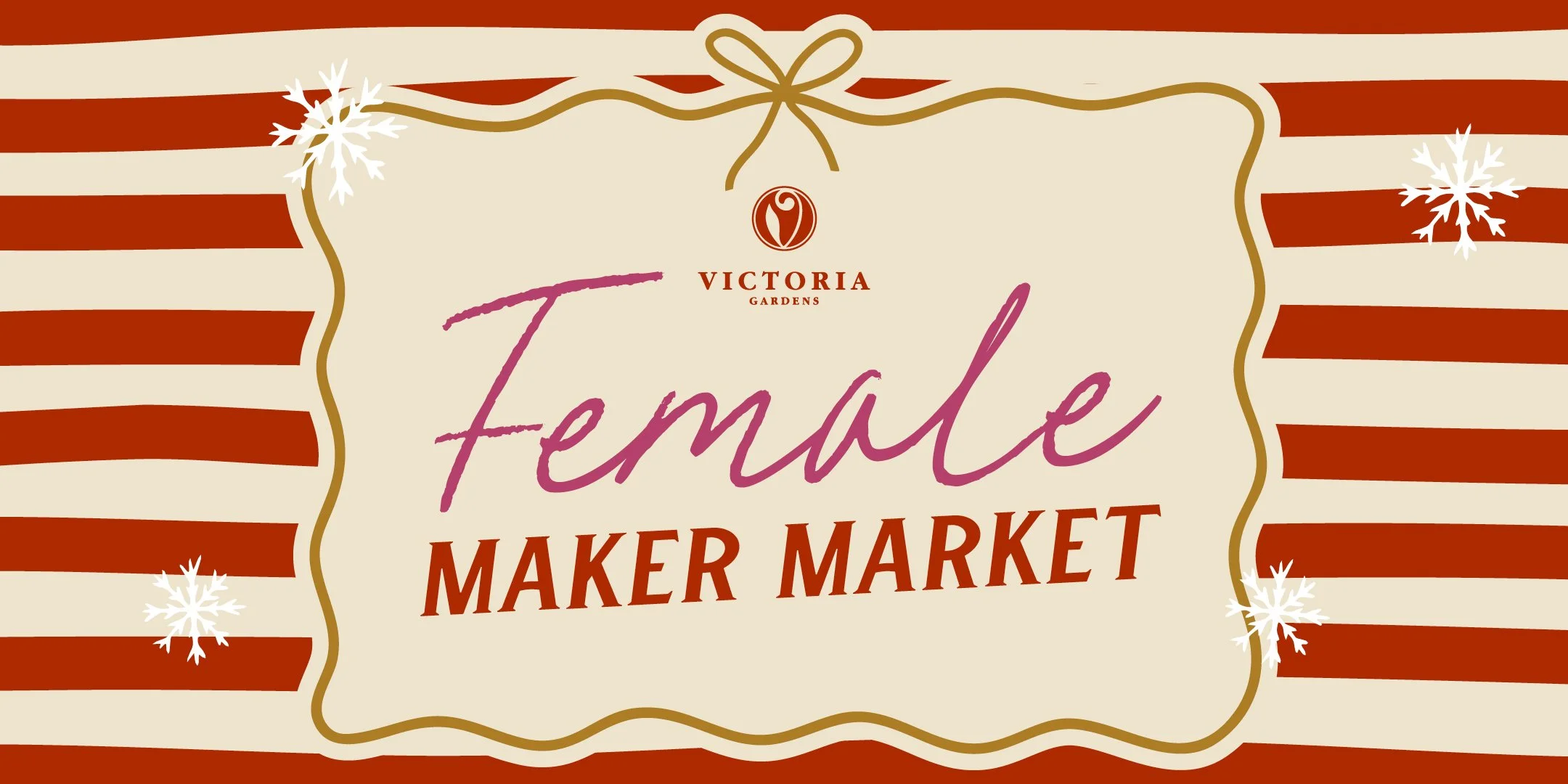 The Female Maker Market Merry Marketplace