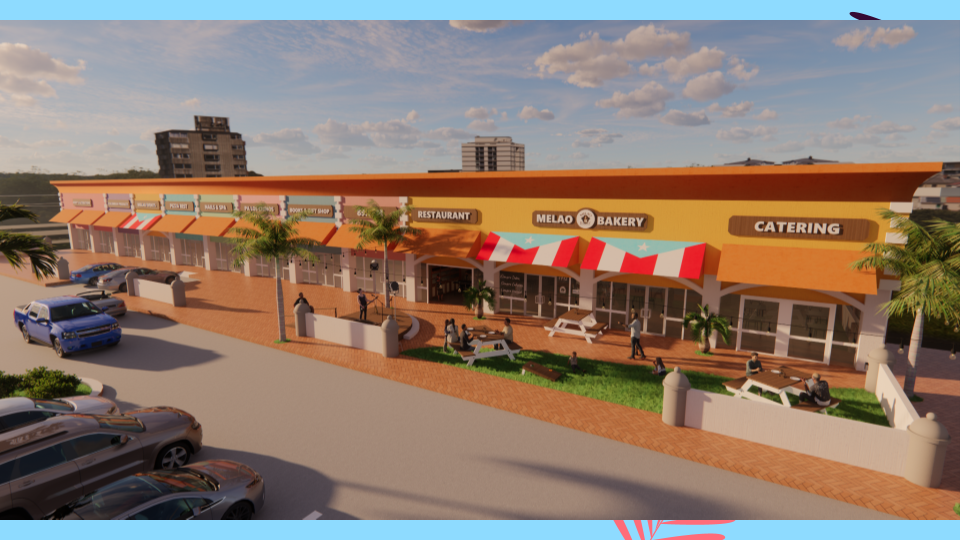 Full View of Melao Plaza