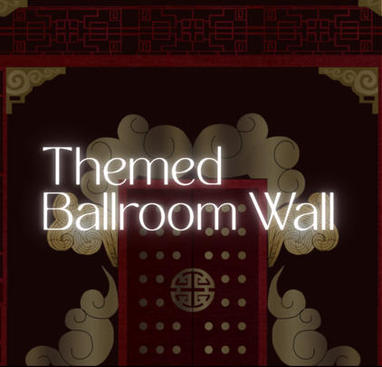 Themed Ballroom Wall