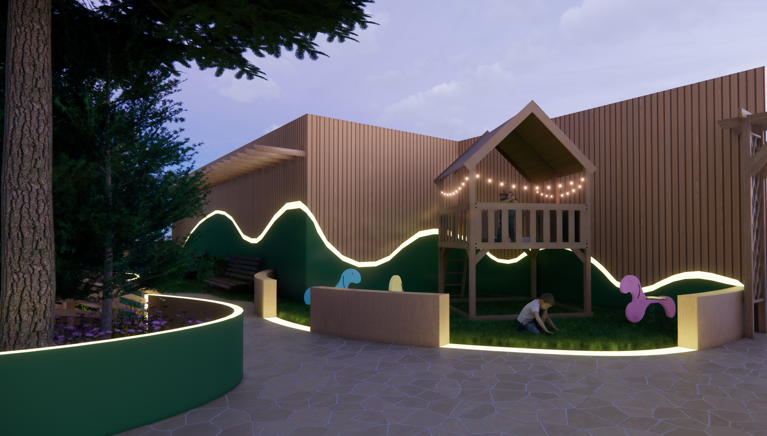 Play Area and Lookout