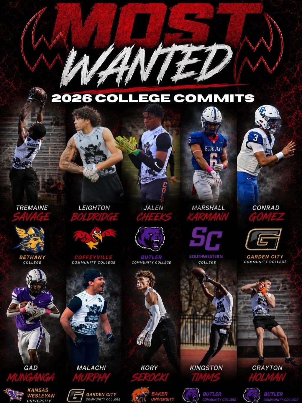 Shoutout to all the guys getting an opportunity to play at the next level. Proud of every one of these guys, go be great! The work just getting started! 

Huge thank you to @wes_white2001 for all your support
