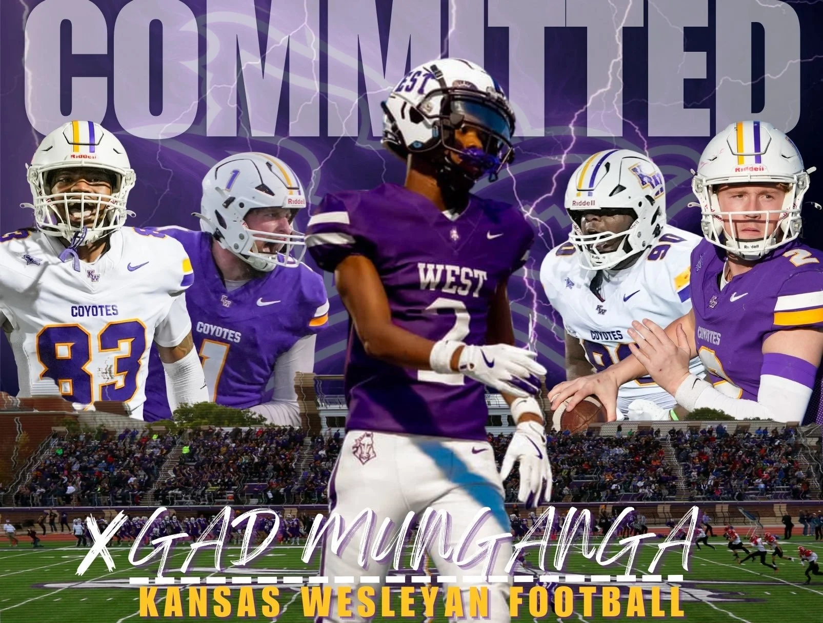 Gad Munganga - Kansas Wesleyan 